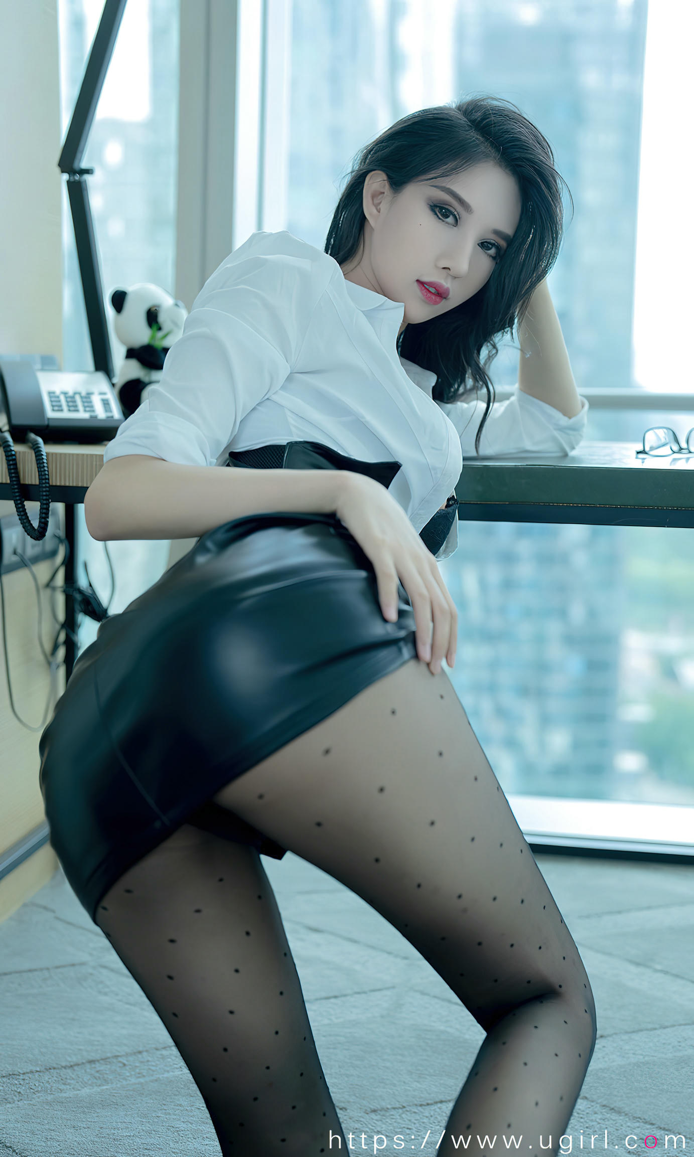 064_Ugirls爱尤物 2022 NO.2412 黑丝心跳 葛征[35P／69.7MB]_第2集