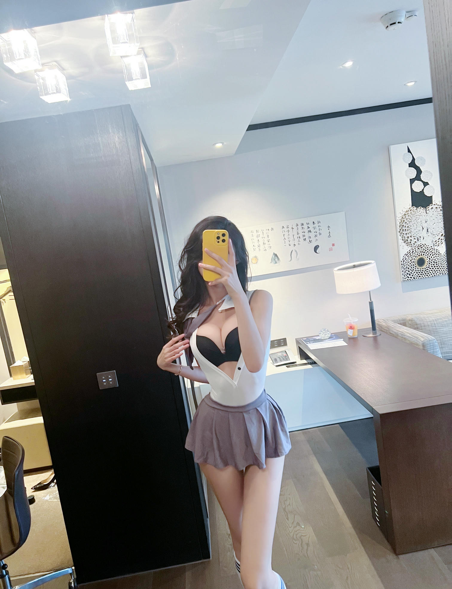 073_葛征GEZHENG JK百褶裙[20P／49MB]_第1集