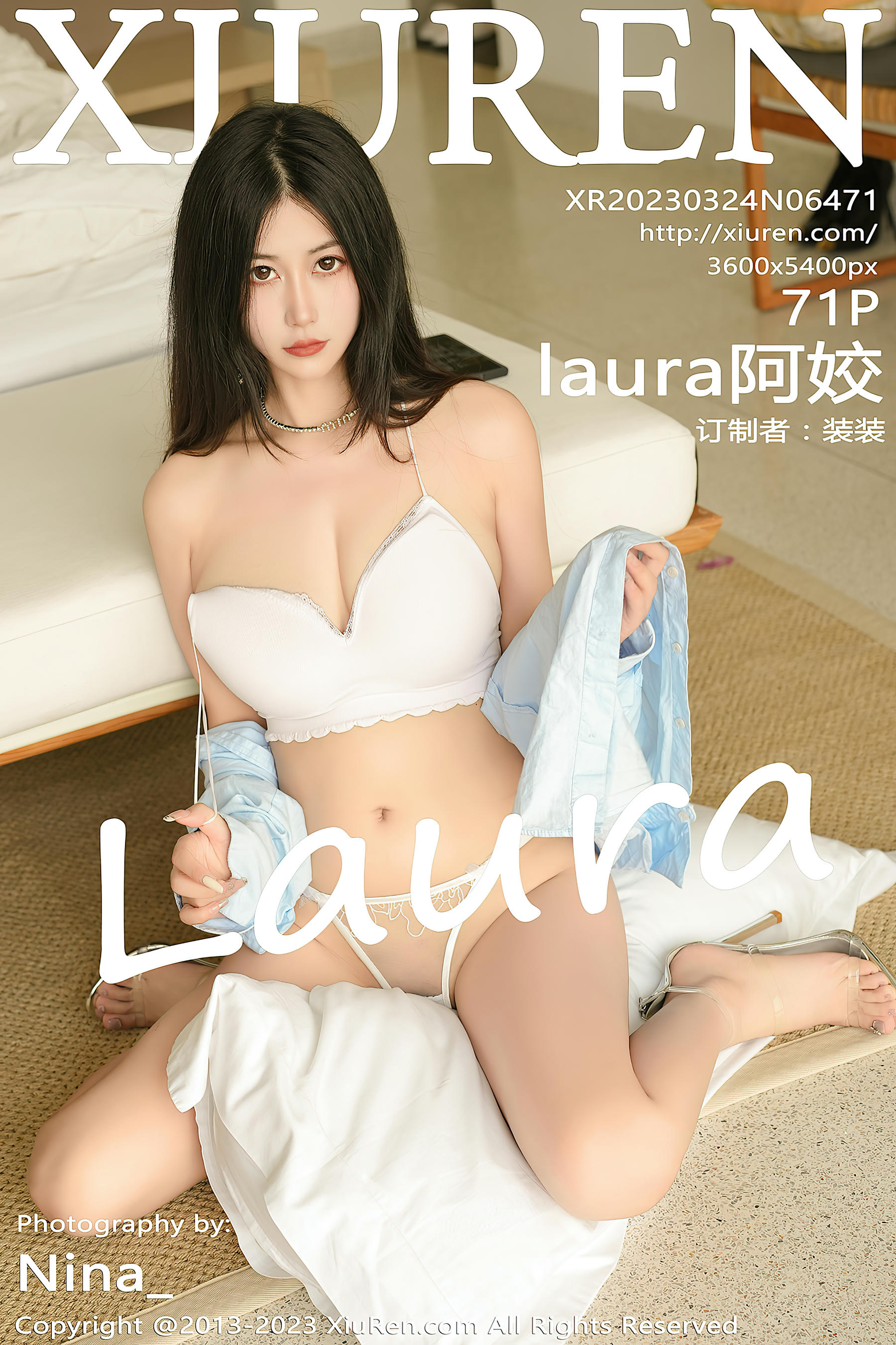 XIUREN秀人网 2023.03.24 NO.6471 laura阿姣 泰国旅拍 [71+1P641M]_第4集
