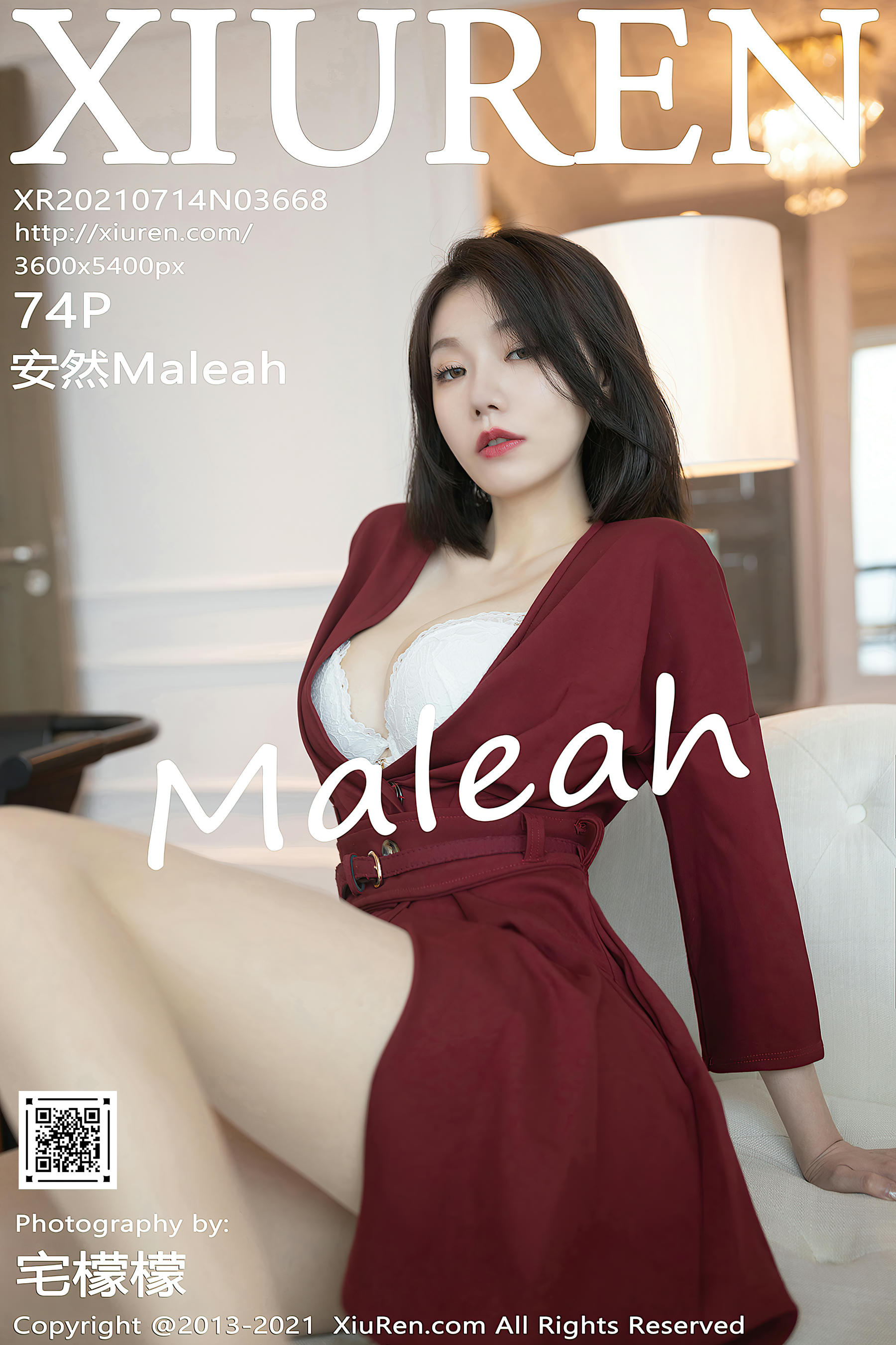 [XIUREN秀人网] 2021.07.14 NO.3668 安然Maleah [74P-656MB]_第4集