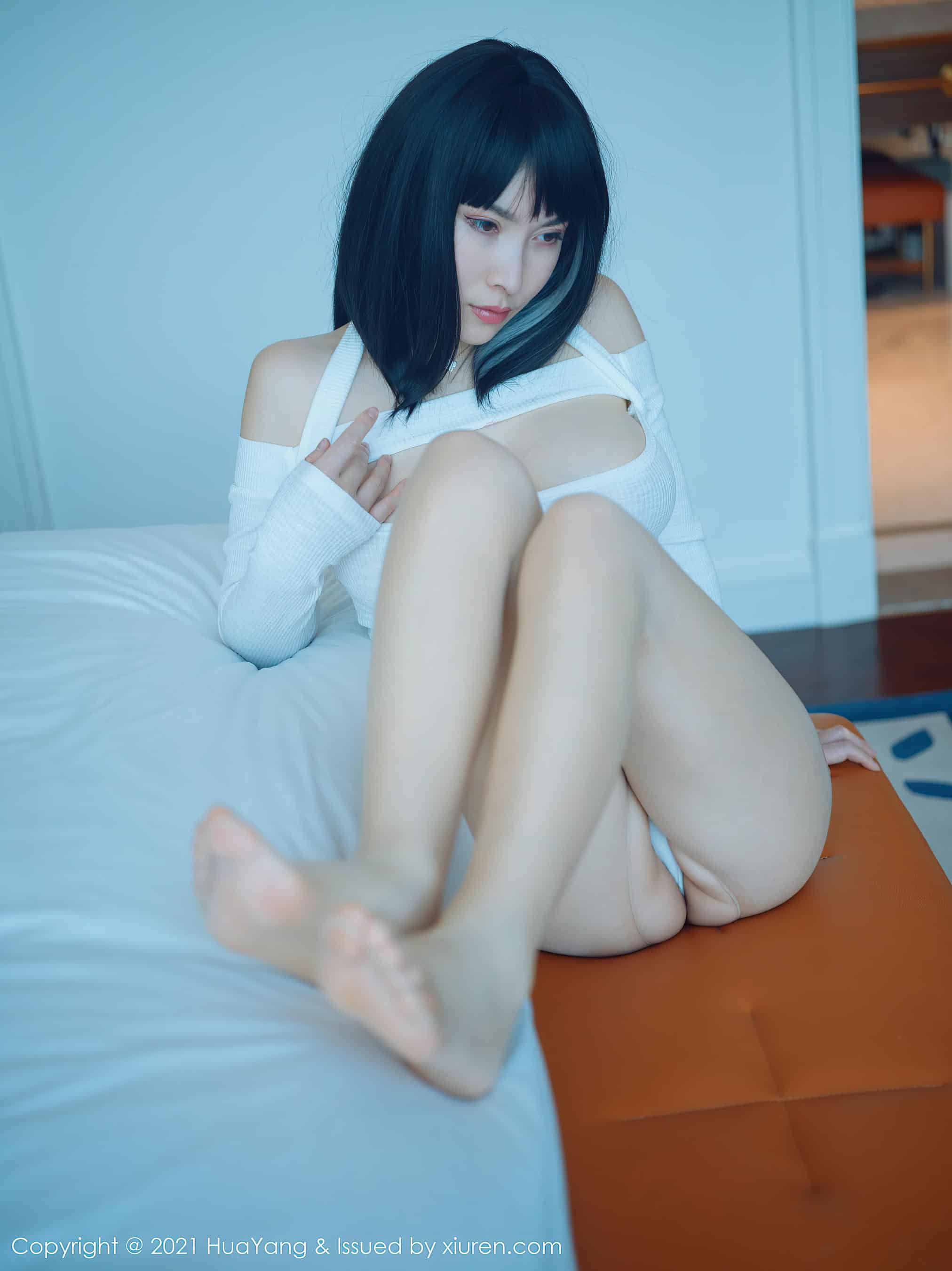 HuaYang花漾 2021.03.04 VOL.371 乔漫妮mina[52+1P／556MB]_第3集
