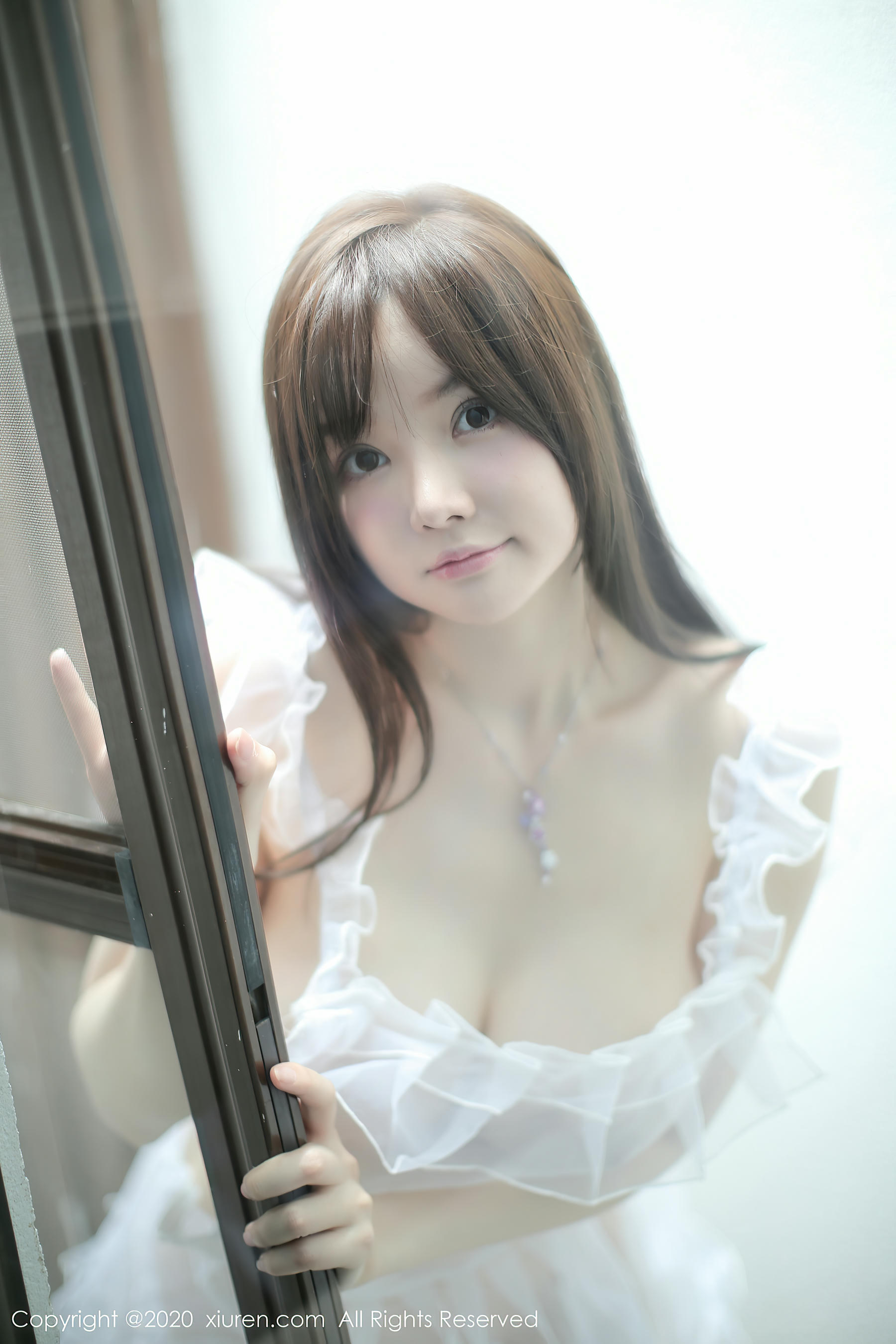 [XiuRen秀人网] NO.096 2020.10.16 NO.2660 糯美子Mini 轻薄白色透视服饰 [38P-306MB]_第1集