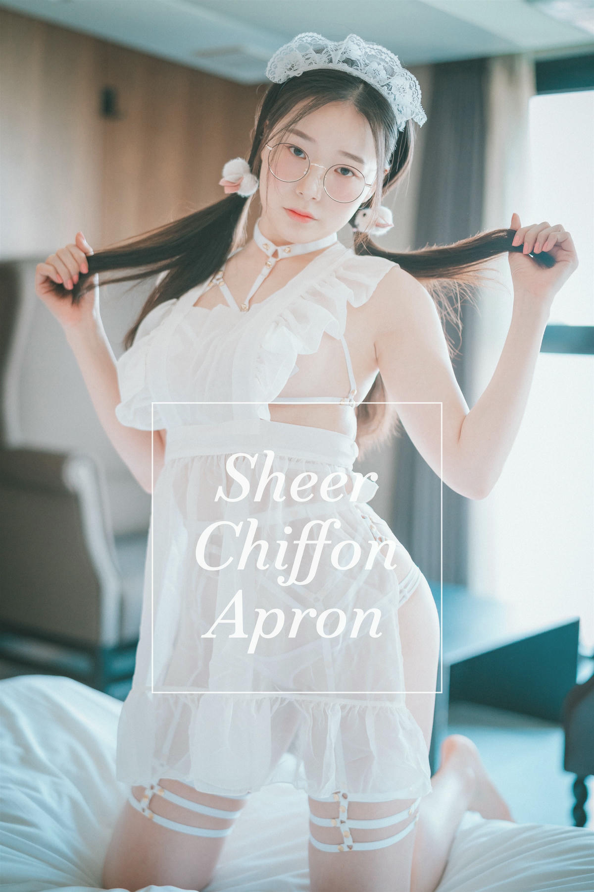 韩国美女-DJAWA Photo Vol.0225 - Pia (피아) - Sheer Chiffon Apron [66P 89MB]_第2集
