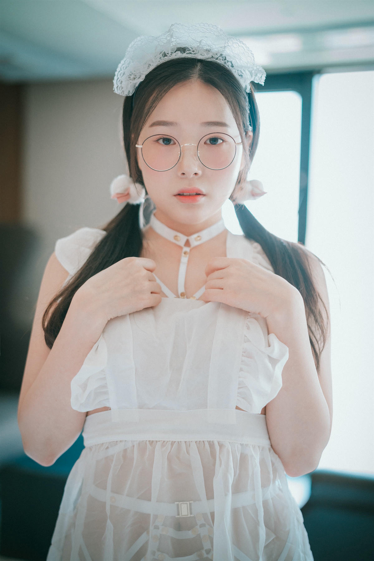 韩国美女-DJAWA Photo Vol.0225 - Pia (피아) - Sheer Chiffon Apron [66P 89MB]_第2集