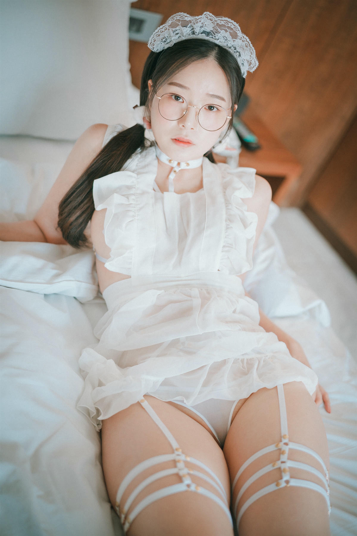 韩国美女-DJAWA Photo Vol.0225 - Pia (피아) - Sheer Chiffon Apron [66P 89MB]_第2集