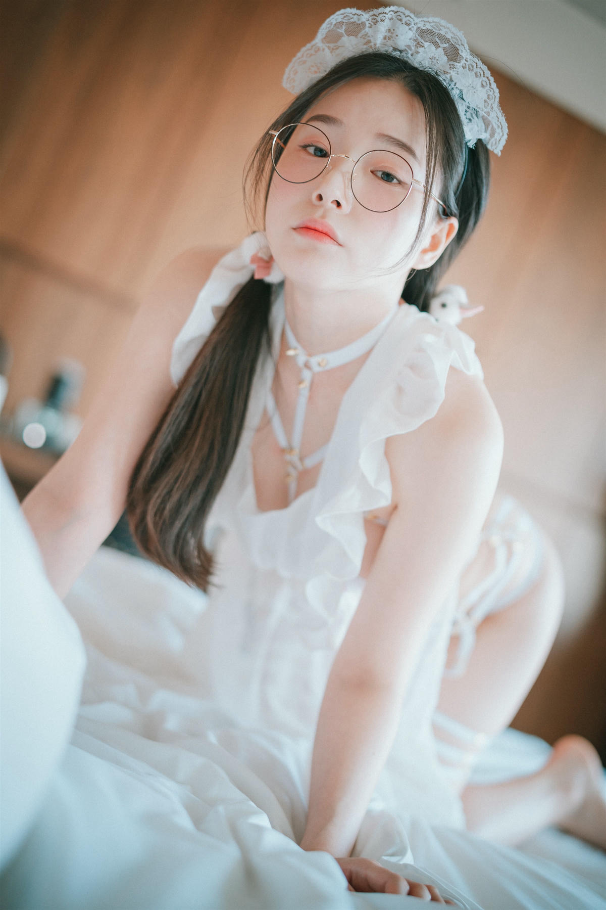 韩国美女-DJAWA Photo Vol.0225 - Pia (피아) - Sheer Chiffon Apron [66P 89MB]_第2集