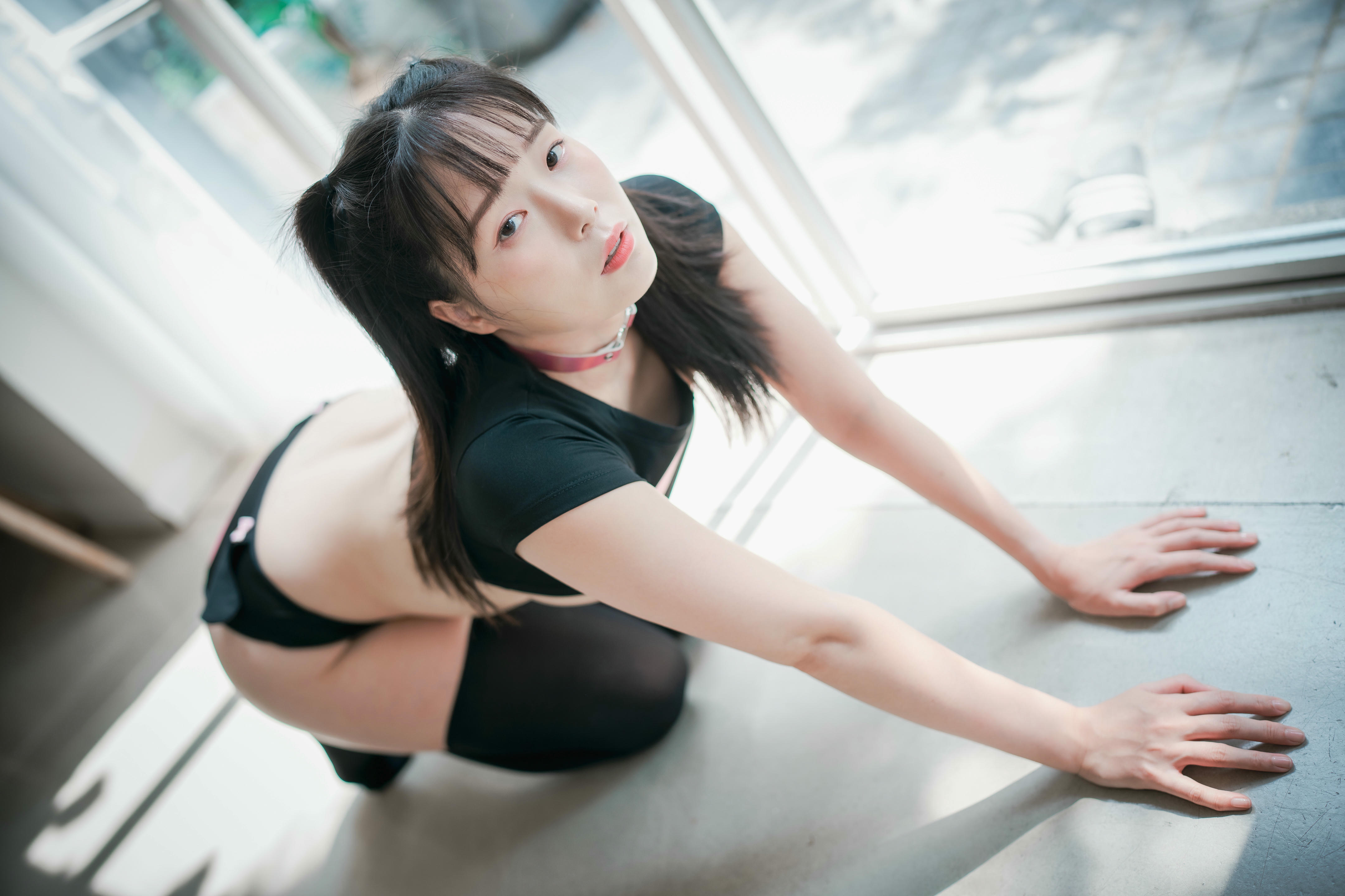 韩国美女-DJAWA Photo Vol.0246 Pia (피아) Black Puppy Girl +FULL [78P-592MB]_第2集