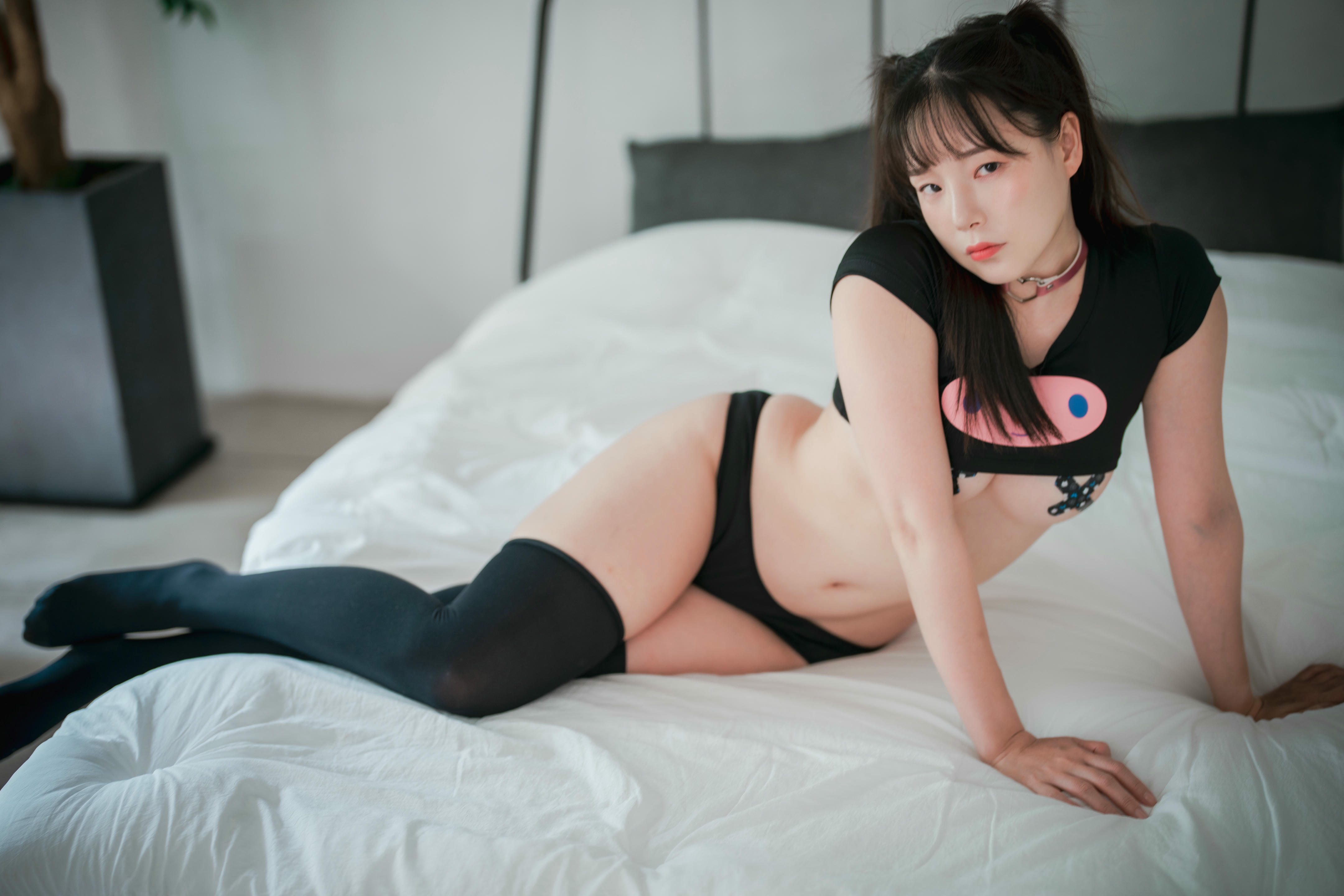 韩国美女-DJAWA Photo Vol.0246 Pia (피아) Black Puppy Girl +FULL [78P-592MB]_第3集
