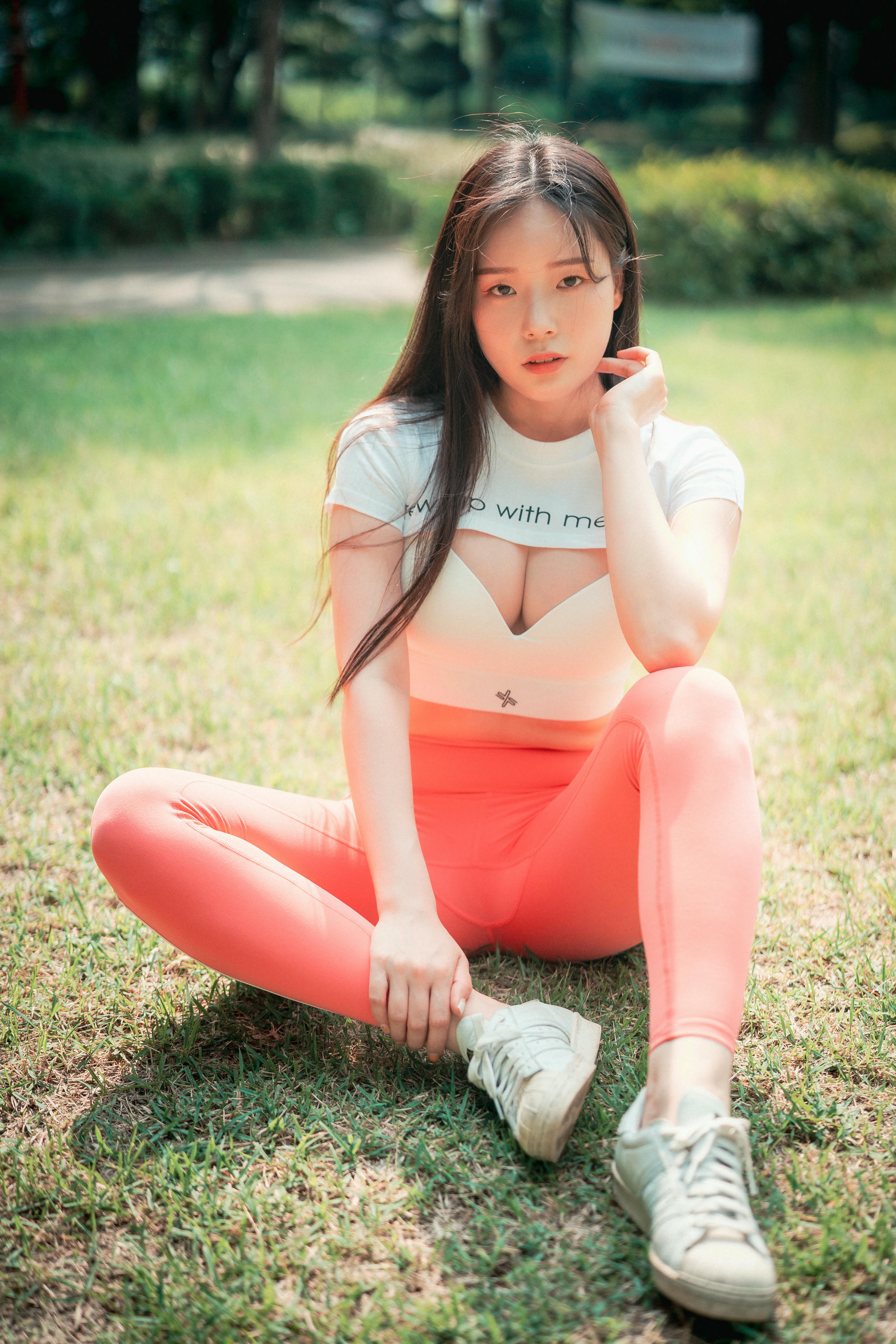 韩国美女-Pia (피아) - NO.030 [DJAWA] Loose and Tight Salmon Pink [61P-764MB]_第2集