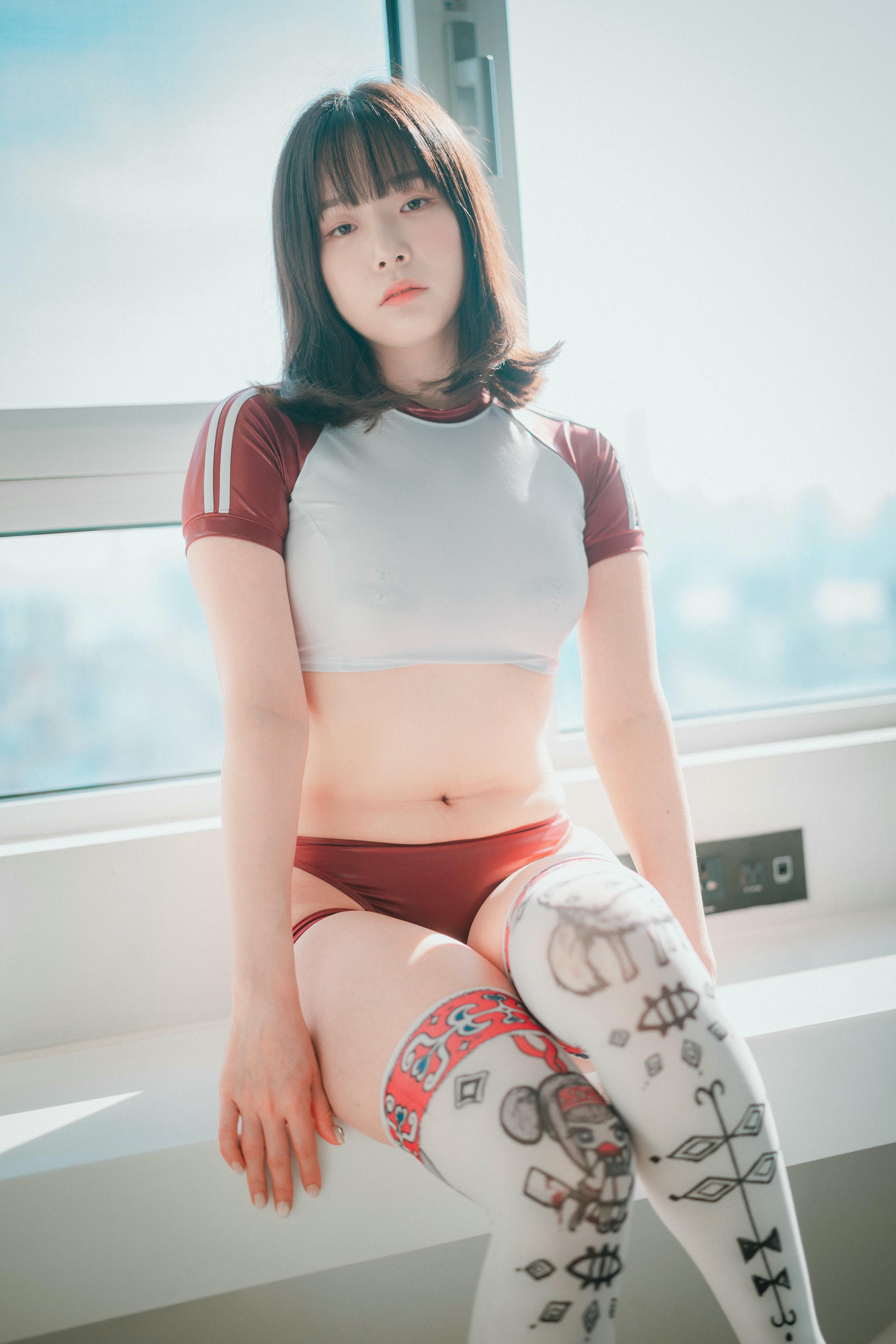 韩国美女-Pia (피아) - NO.031 [DJAWA] Private Athletic Class² [73P-670MB]_第2集