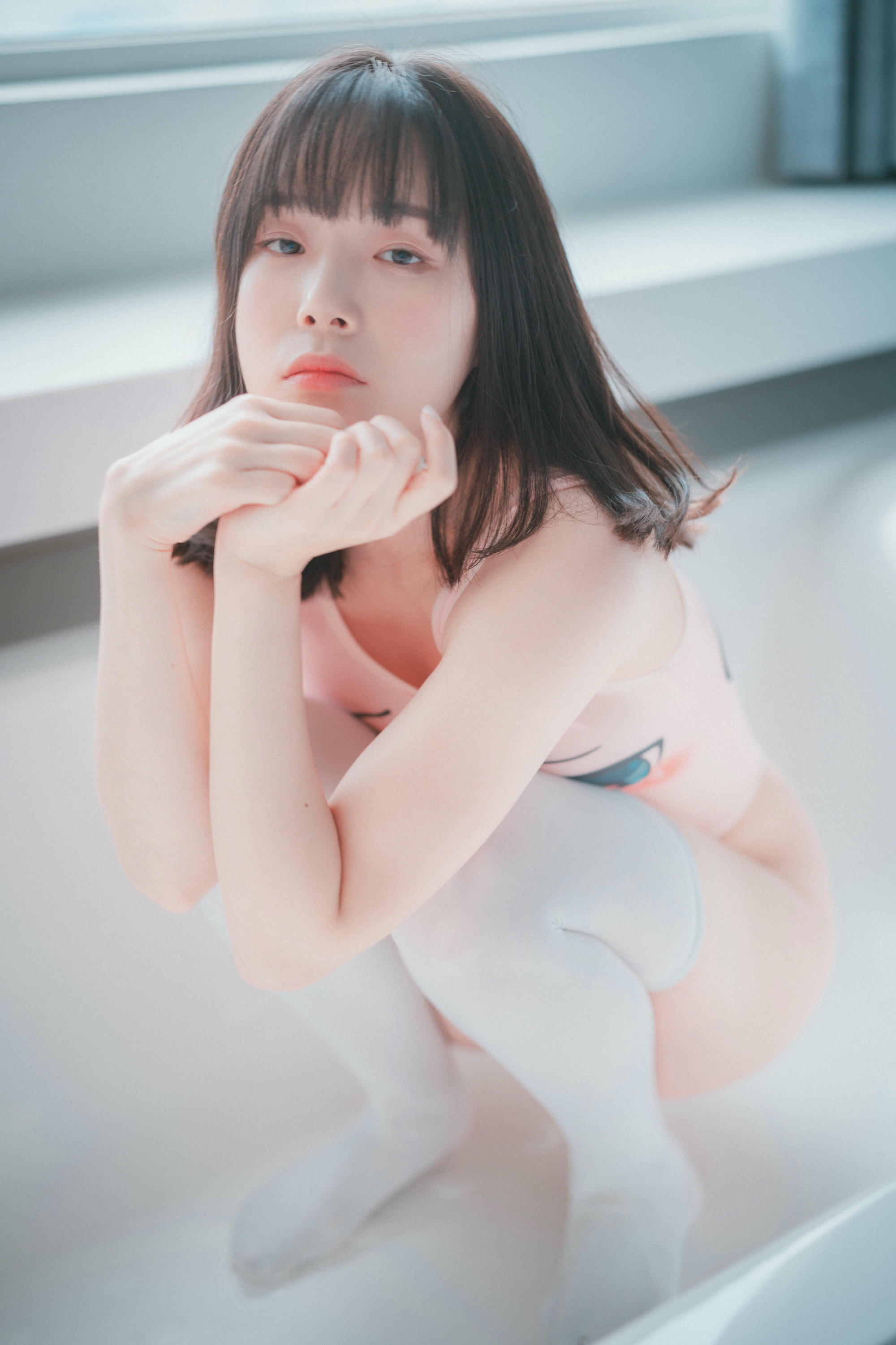 韩国美女-Pia (피아) - NO.033 [DJAWA] Swimming Lessons #4 [78P-725MB]_第3集