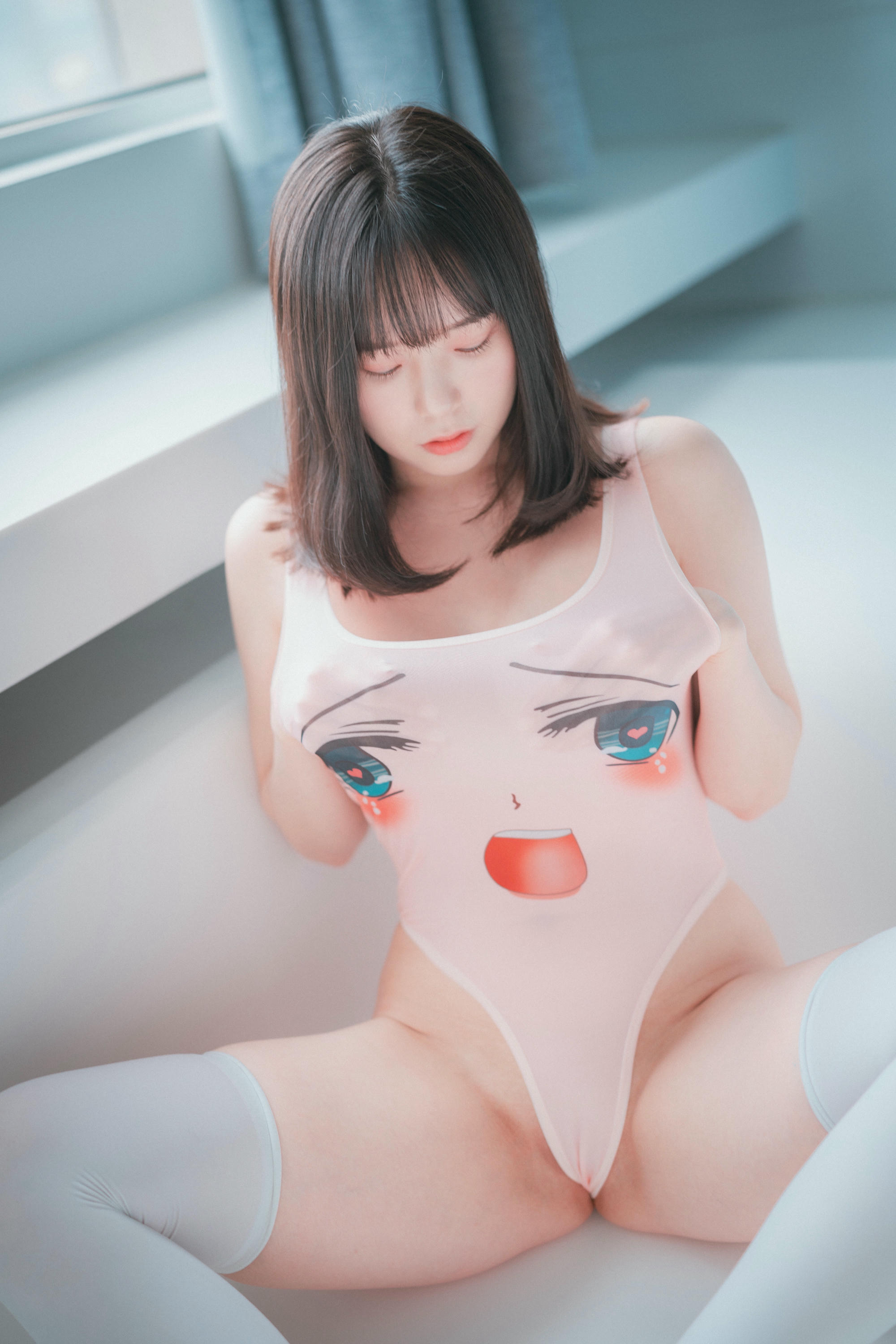 韩国美女-Pia (피아) - NO.033 [DJAWA] Swimming Lessons #4 [78P-725MB]_第3集
