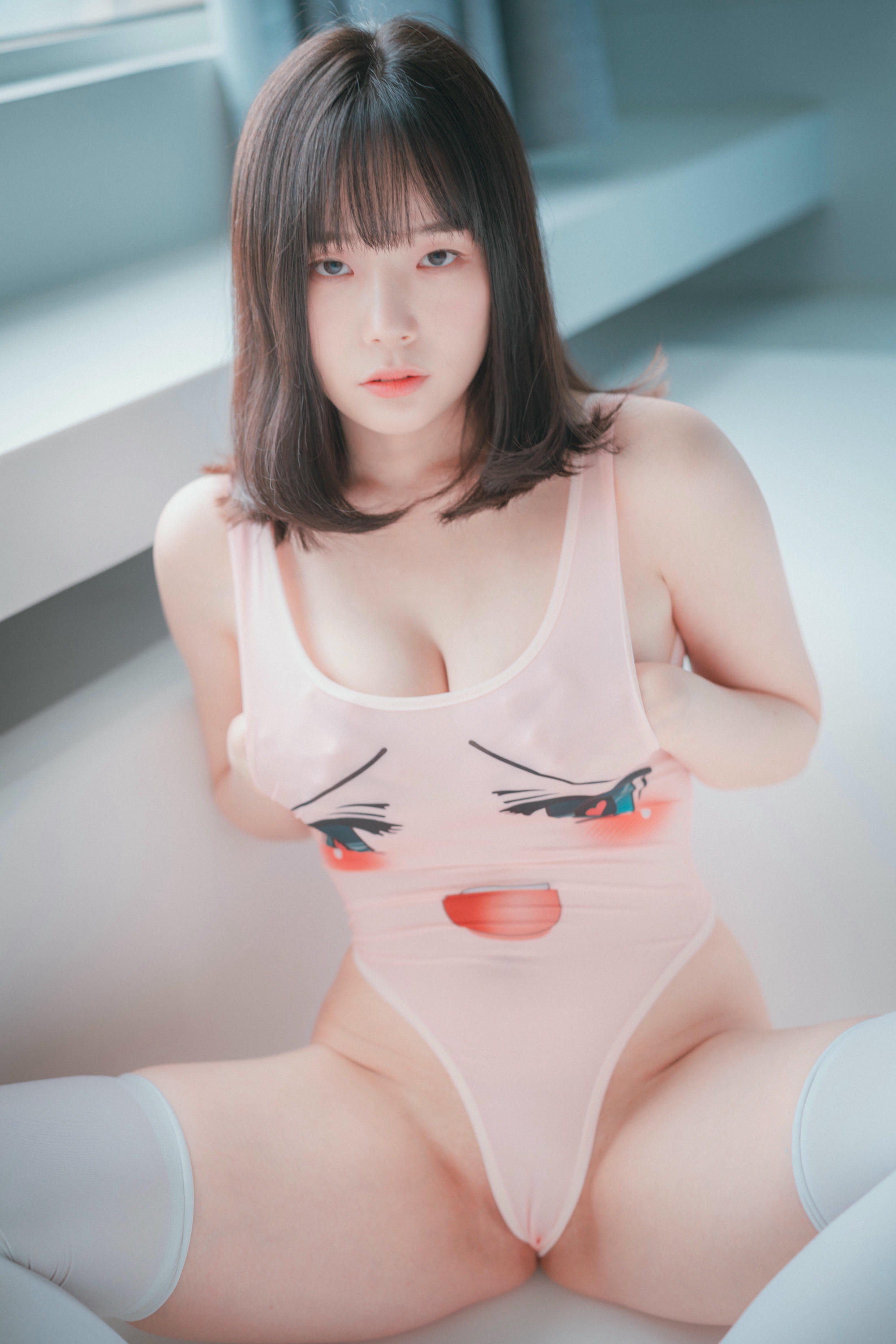 韩国美女-Pia (피아) - NO.033 [DJAWA] Swimming Lessons #4 [78P-725MB]_第3集