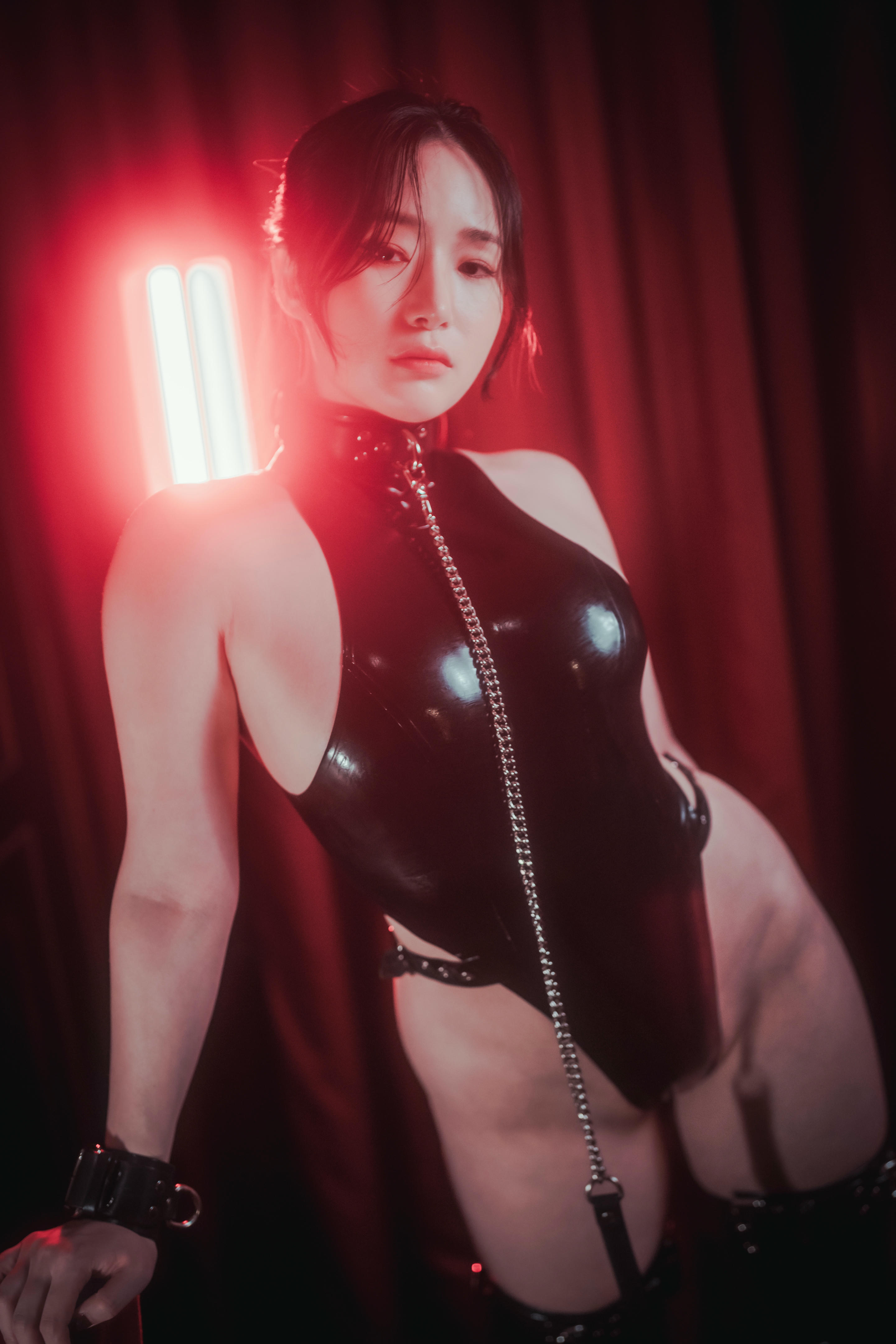 韩国美女-Pia (피아) NO.057 DJAWA Photo Cling to Latex [143P／3.39GB]_第1集