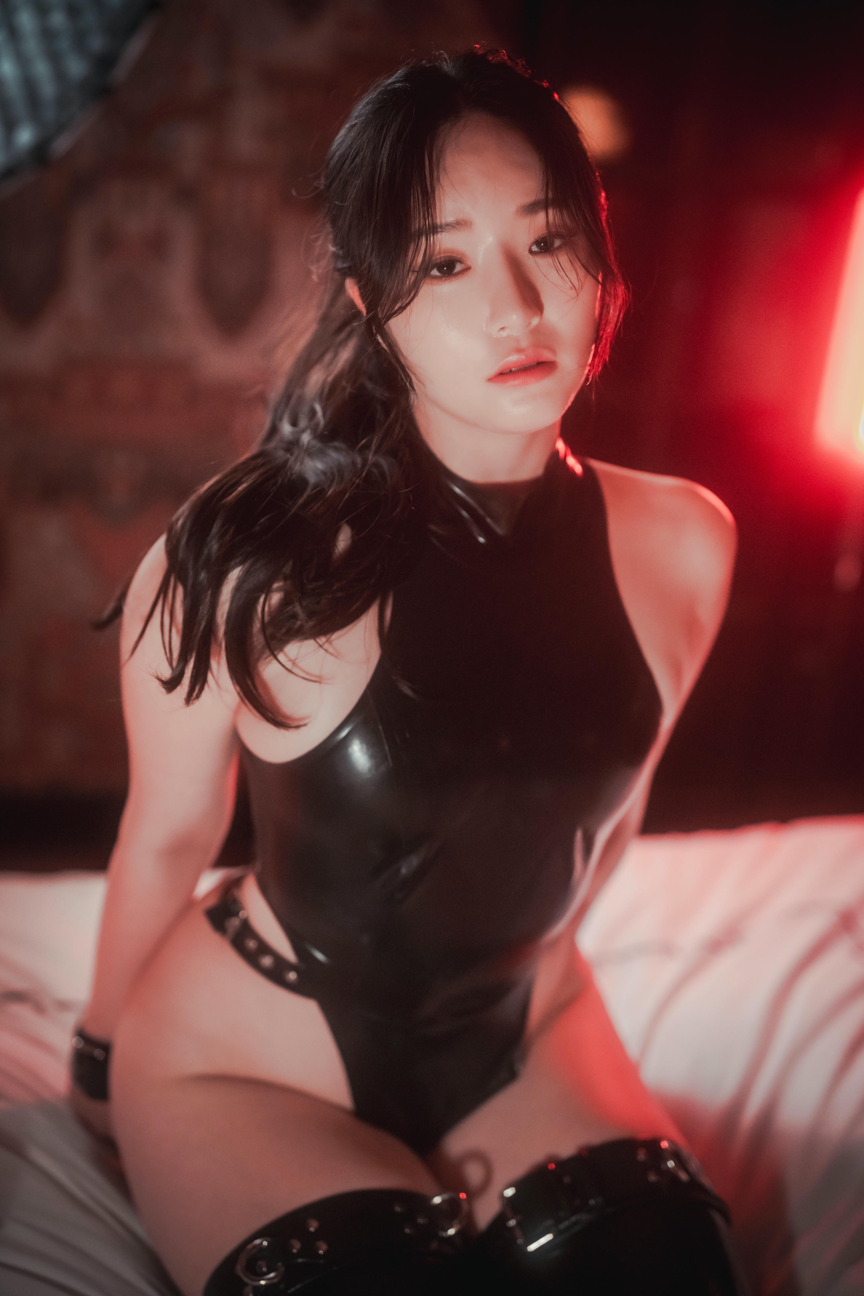 韩国美女-Pia (피아) NO.057 DJAWA Photo Cling to Latex [143P／3.39GB]_第4集