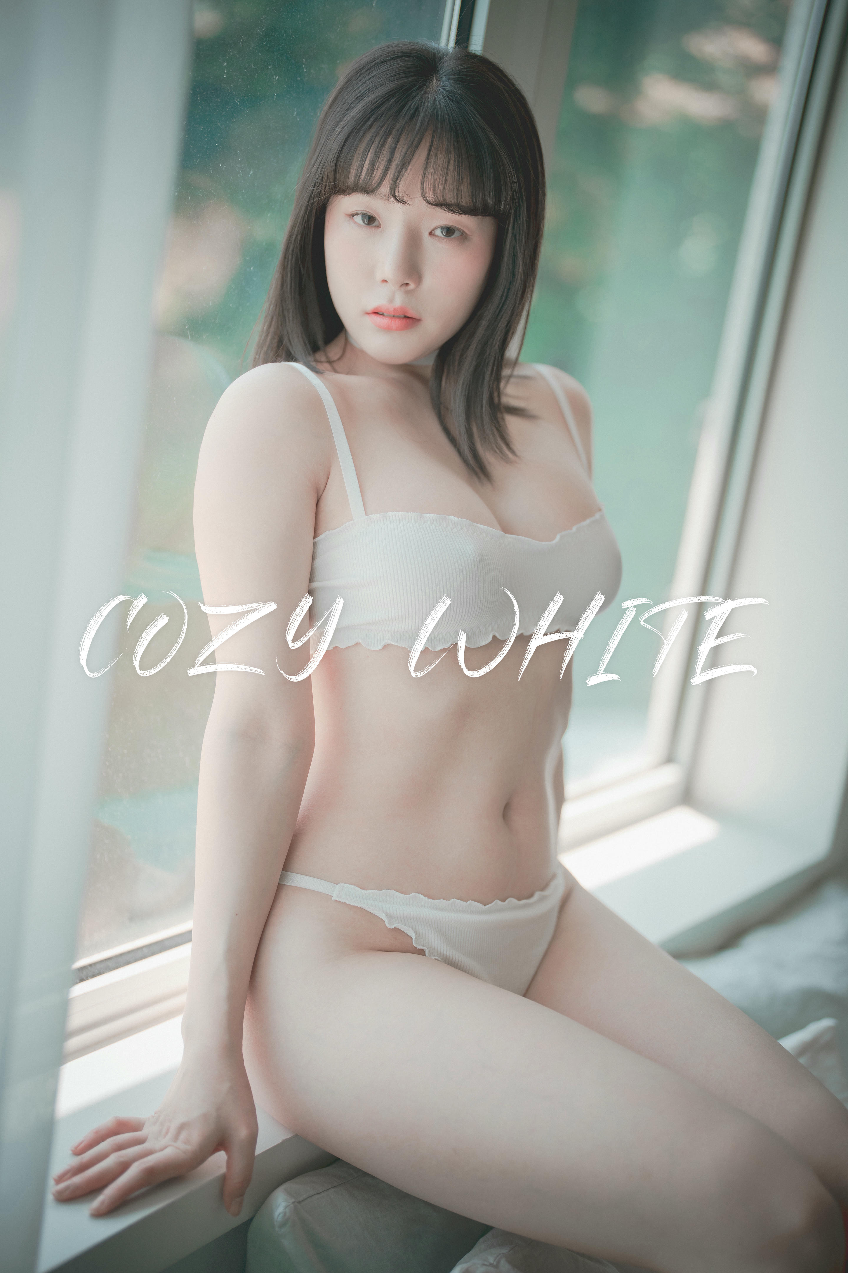 韩国美女-DJAWA Photo Vol.0063 - Pia (피아) Cozy White Normal [77P 1.48GB]-Normal_第1集