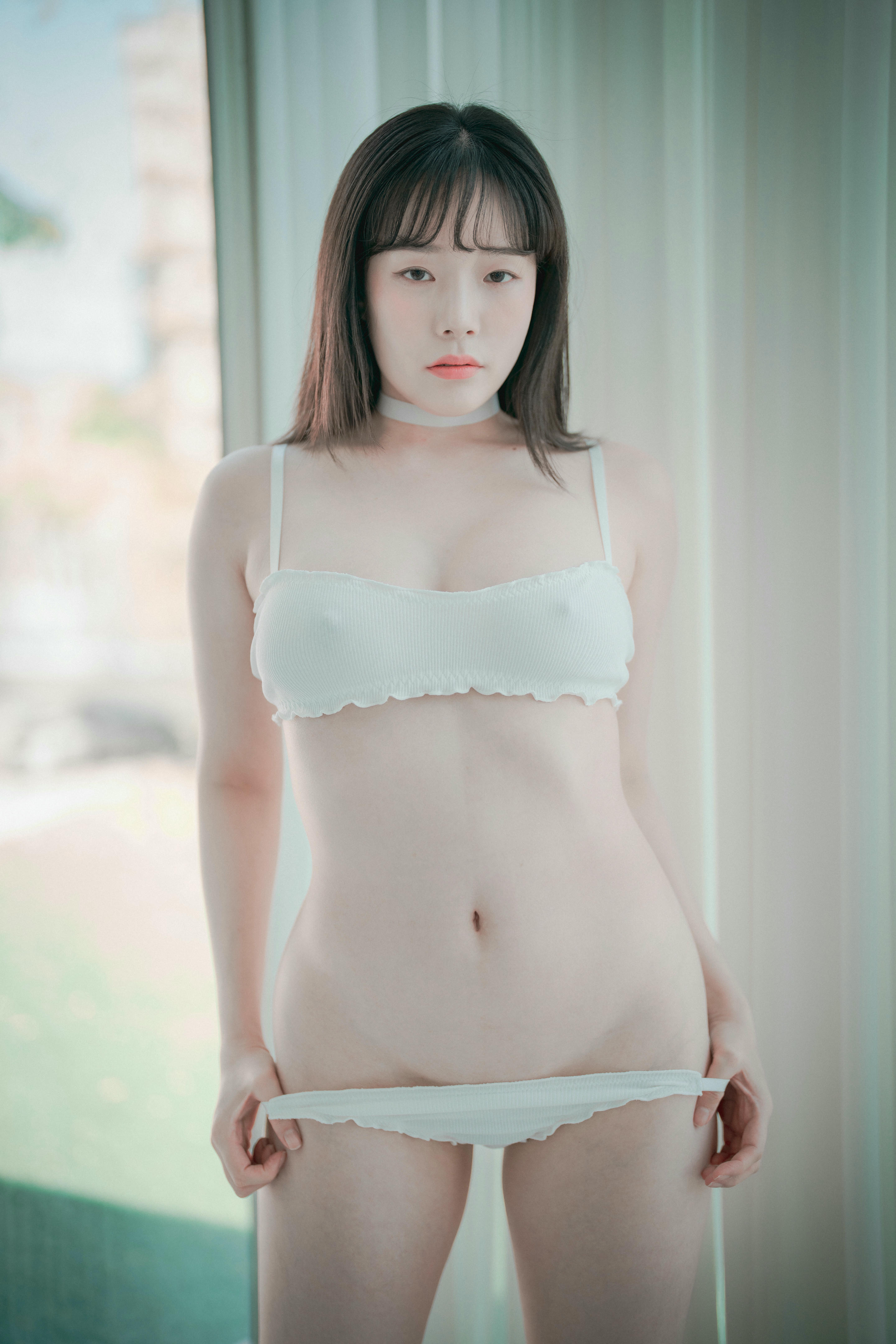 韩国美女-DJAWA Photo Vol.0063 - Pia (피아) Cozy White Normal [77P 1.48GB]-Normal_第1集