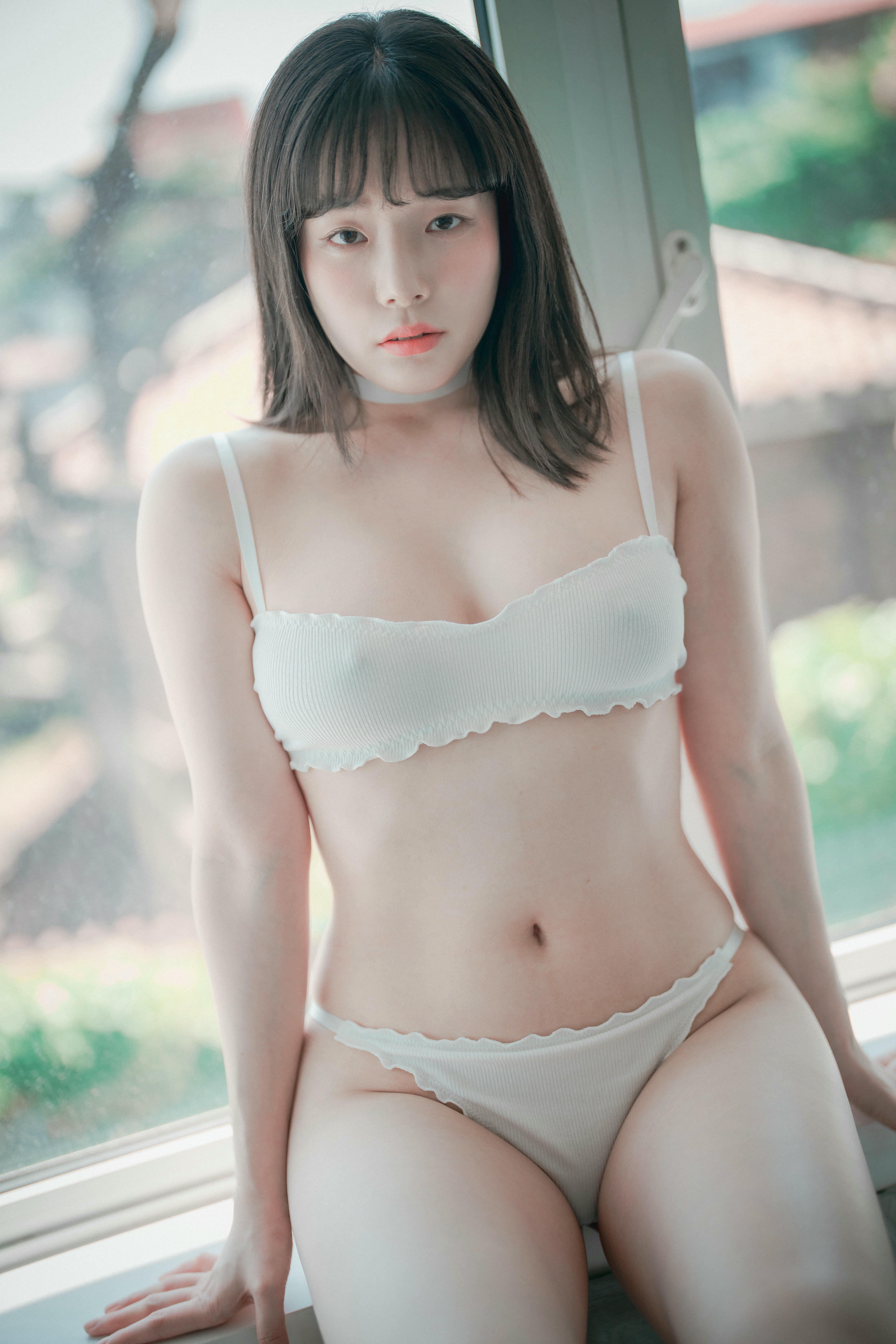 韩国美女-DJAWA Photo Vol.0063 - Pia (피아) Cozy White Normal [77P 1.48GB]-Normal_第3集