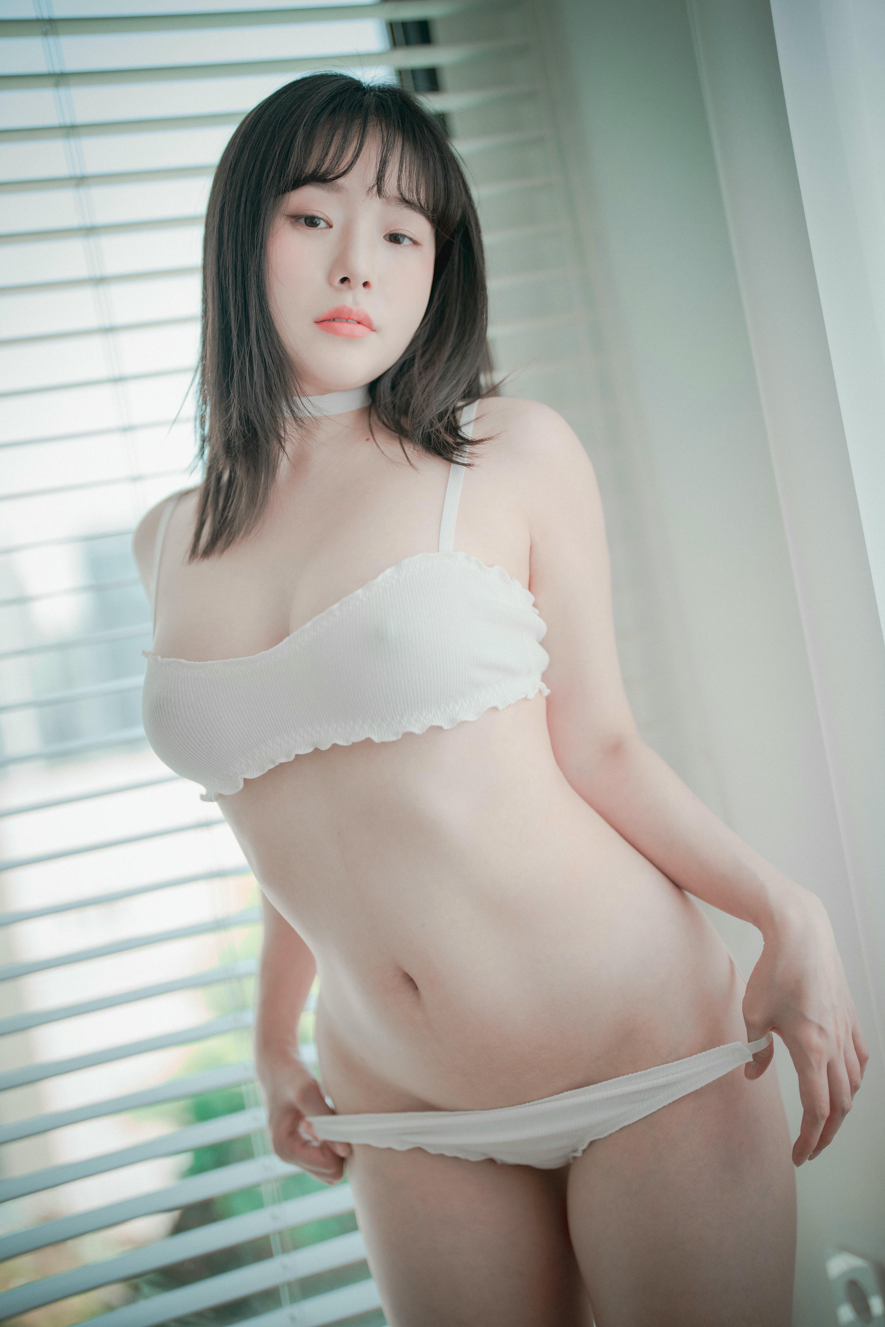 韩国美女-DJAWA Photo Vol.0063 - Pia (피아) Cozy White Normal [77P 1.48GB]-Normal_第3集
