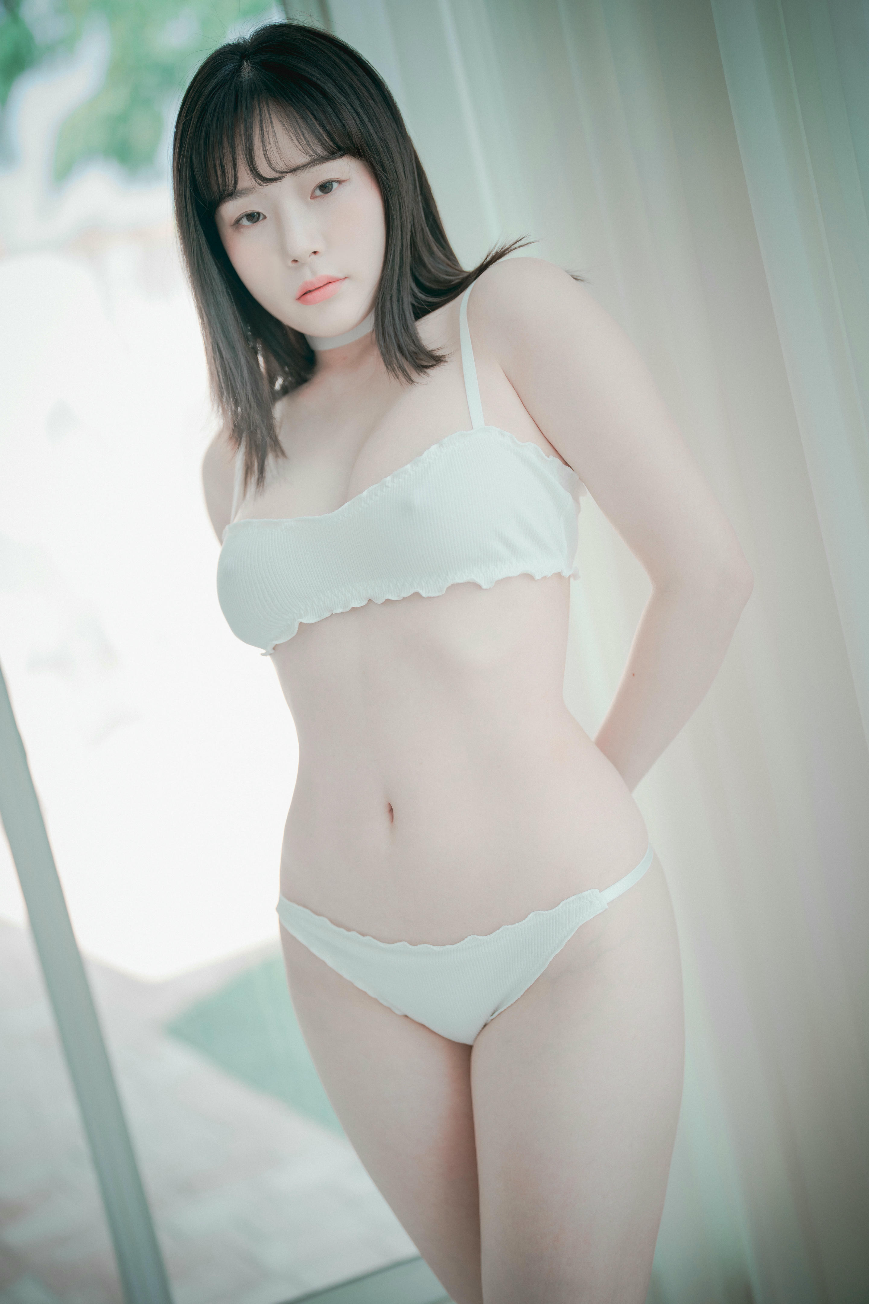 韩国美女-DJAWA Photo Vol.0063 - Pia (피아) Cozy White Normal [77P 1.48GB]-Normal_第1集