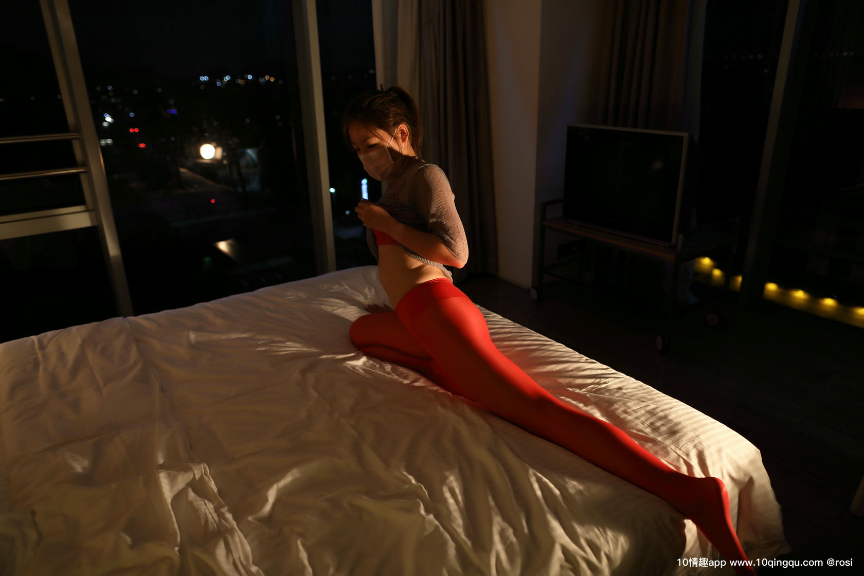 ROSI写真 口罩系列 2019.03.18 NO.1009[90P77.8M]_第4集