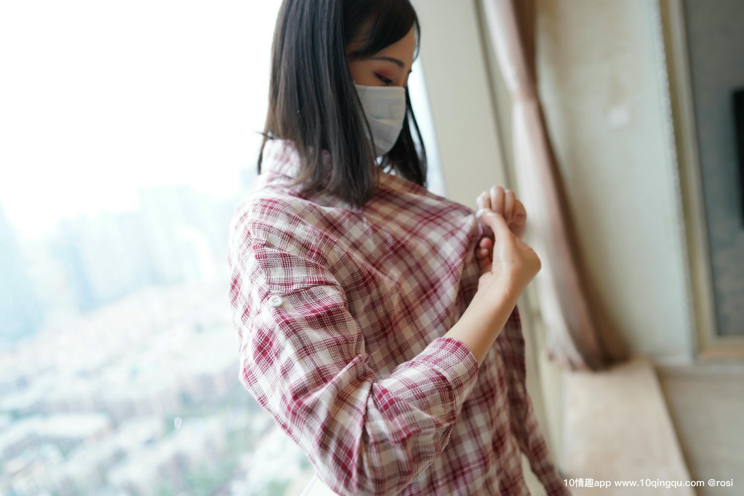 ROSI写真 口罩系列 2019.06.24 NO.1107[19+1P19M]_第1集