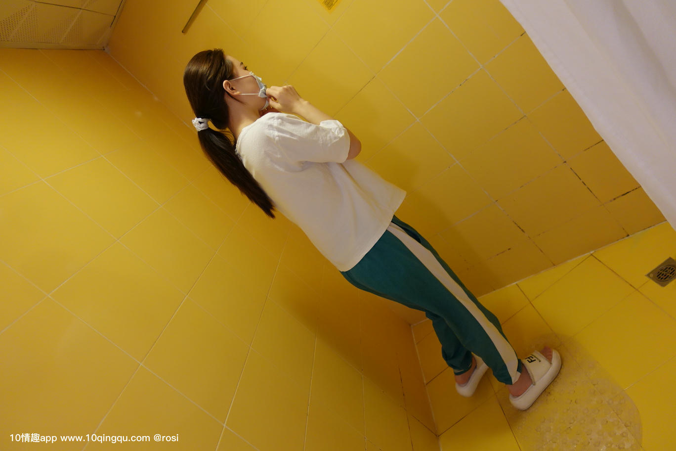 ROSI写真 口罩系列 2019.07.15 NO.1128[60+1P45M]_第1集