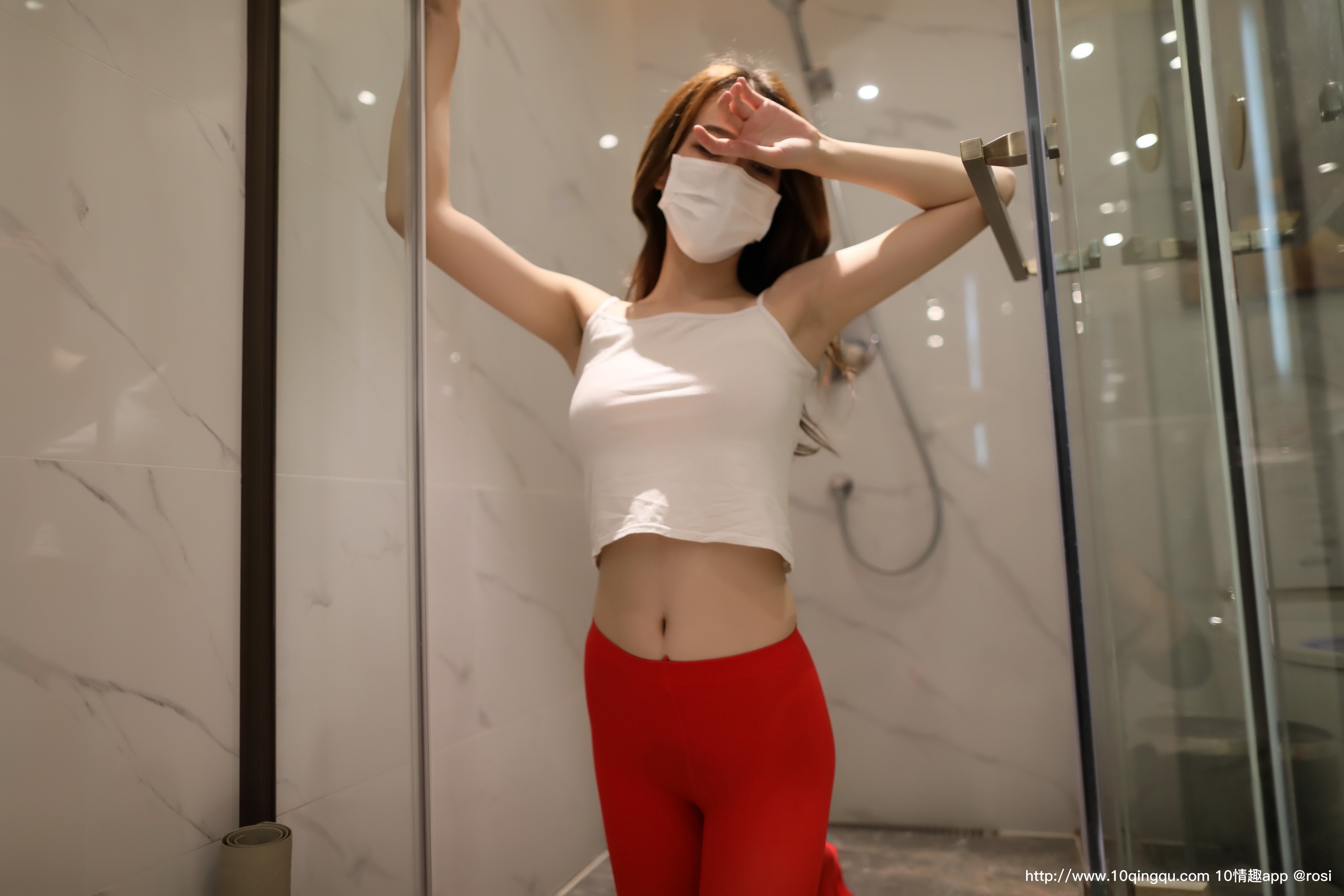 ROSI写真 口罩系列 2020.02.27 NO.1355[60+1P37M]_第2集