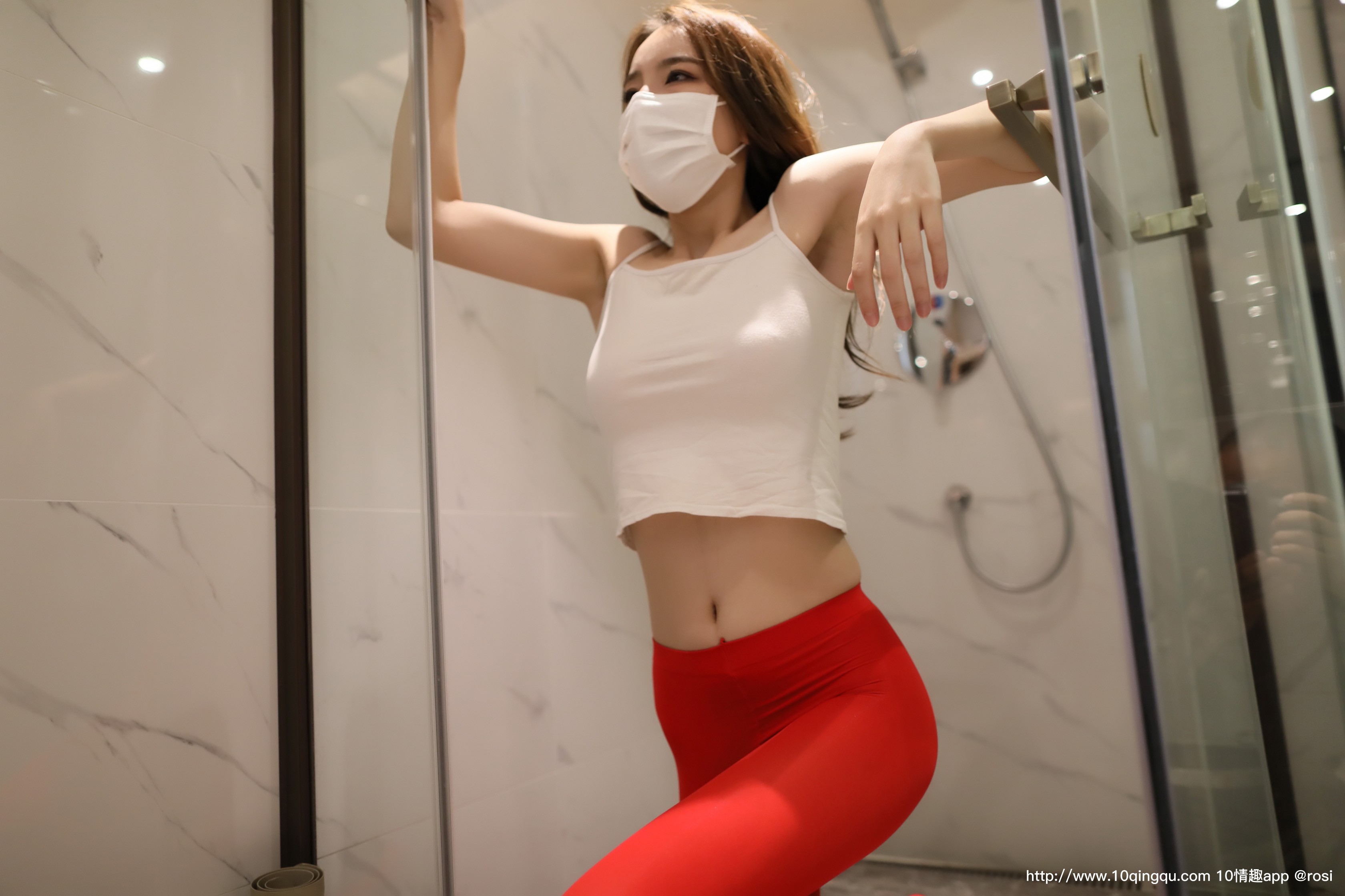 ROSI写真 口罩系列 2020.02.27 NO.1355[60+1P37M]_第3集