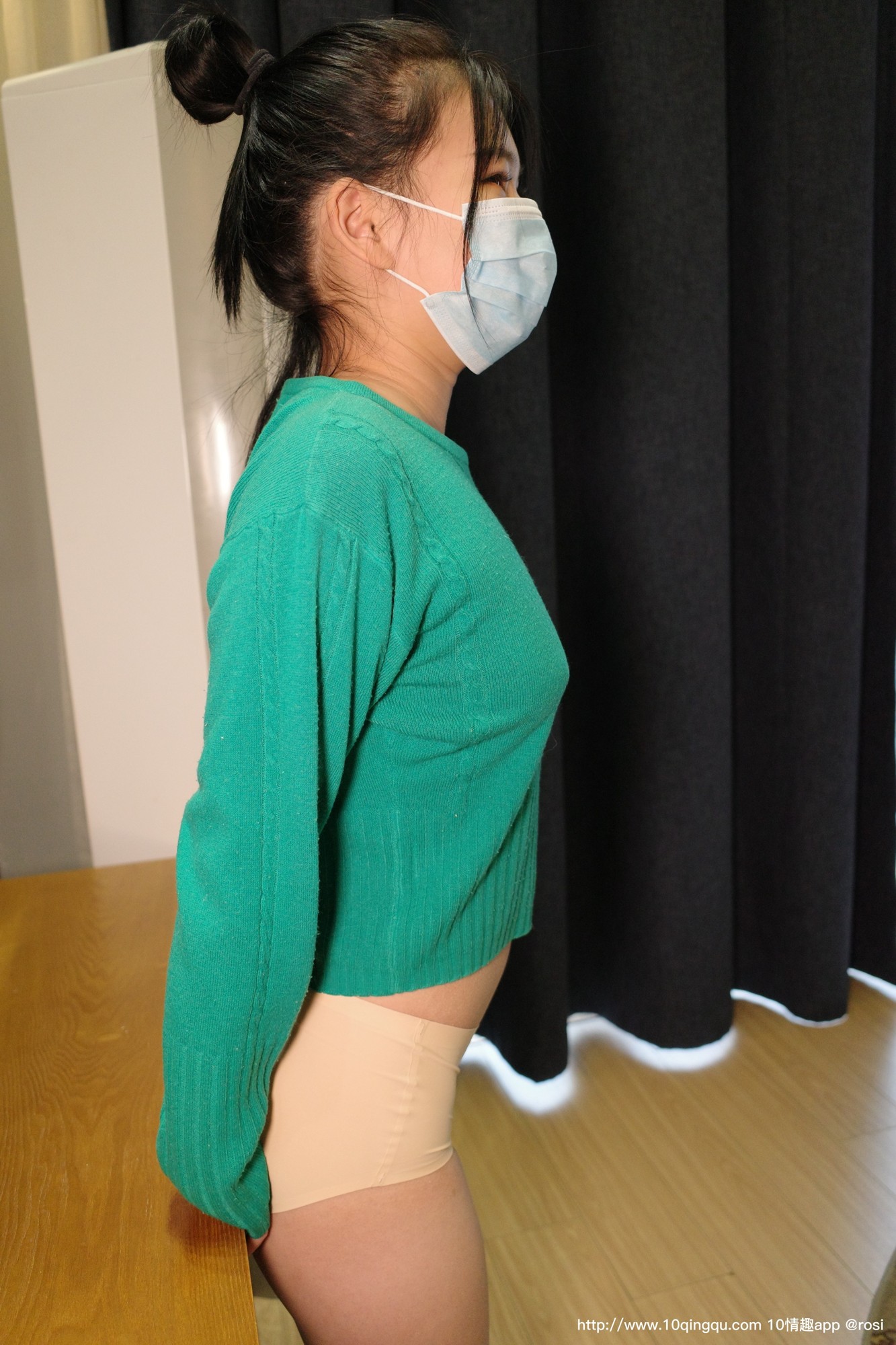 ROSI写真 口罩系列 2020.03.17 NO.1374[61+1P24M]_第1集