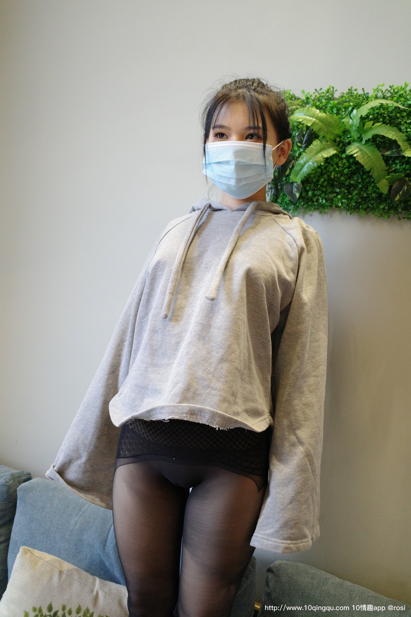 ROSI写真 口罩系列 2020.03.19 NO.1376[78+1P40M]_第2集