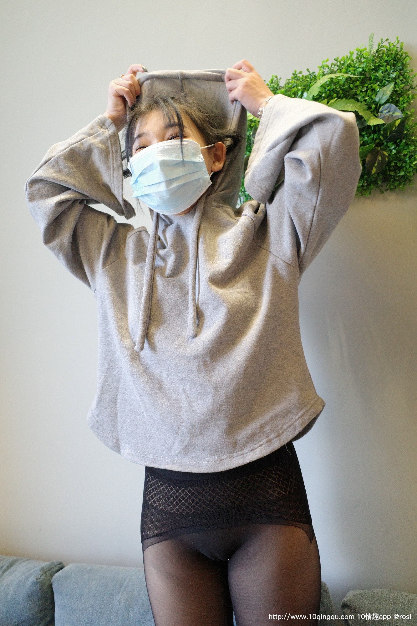 ROSI写真 口罩系列 2020.03.19 NO.1376[78+1P40M]_第3集