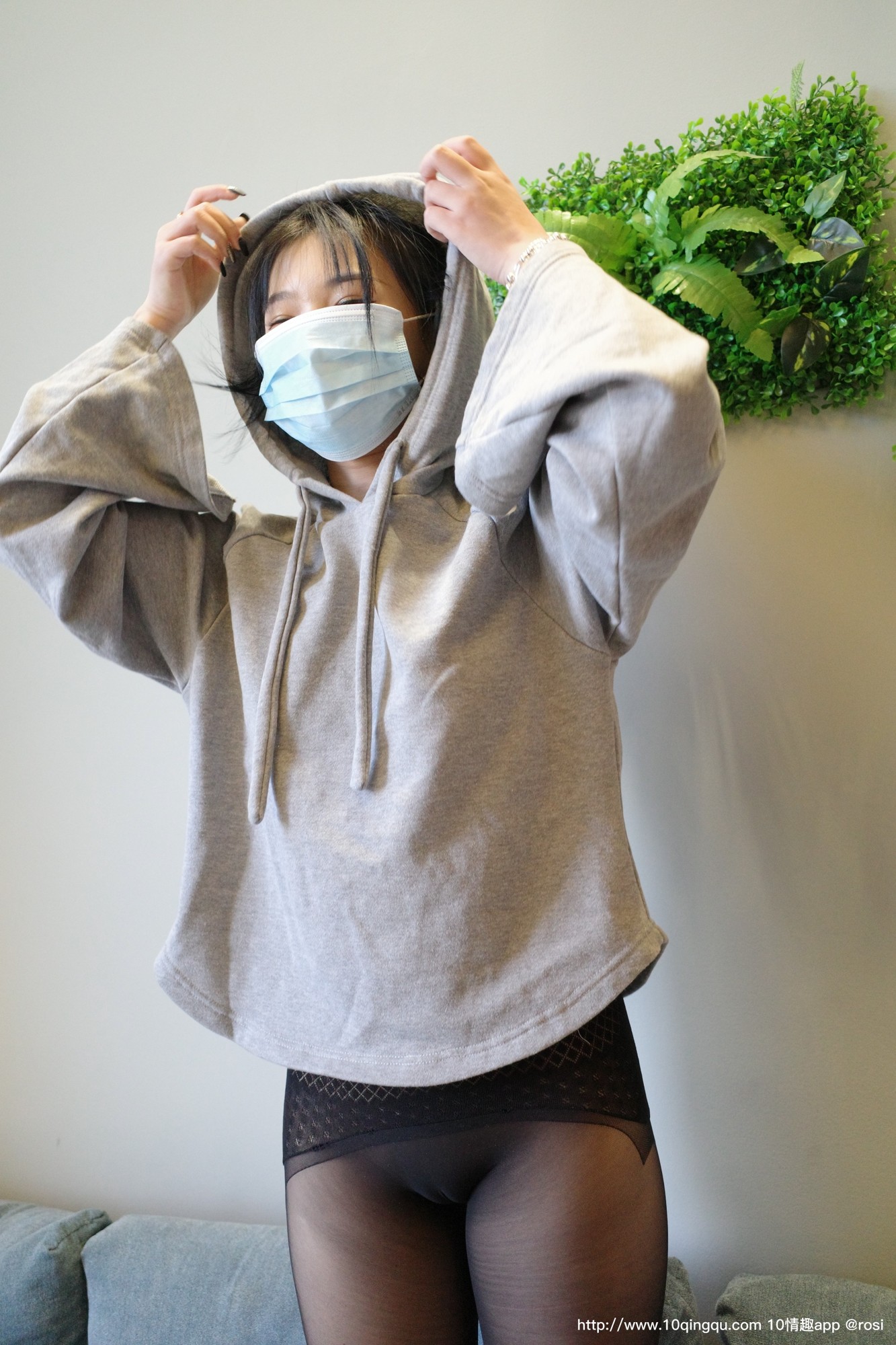 ROSI写真 口罩系列 2020.03.19 NO.1376[78+1P40M]_第3集