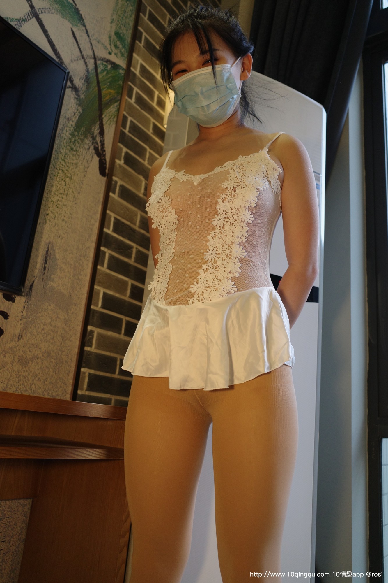 ROSI写真 口罩系列 2020.03.26 NO.1383[75+1P29M]_第2集