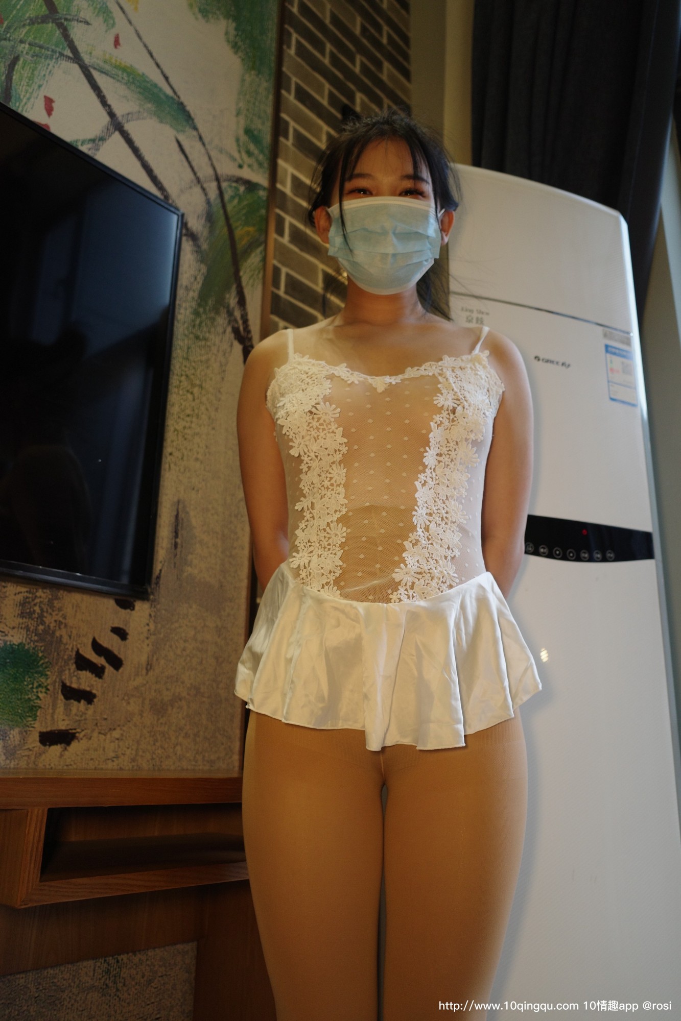 ROSI写真 口罩系列 2020.03.26 NO.1383[75+1P29M]_第2集