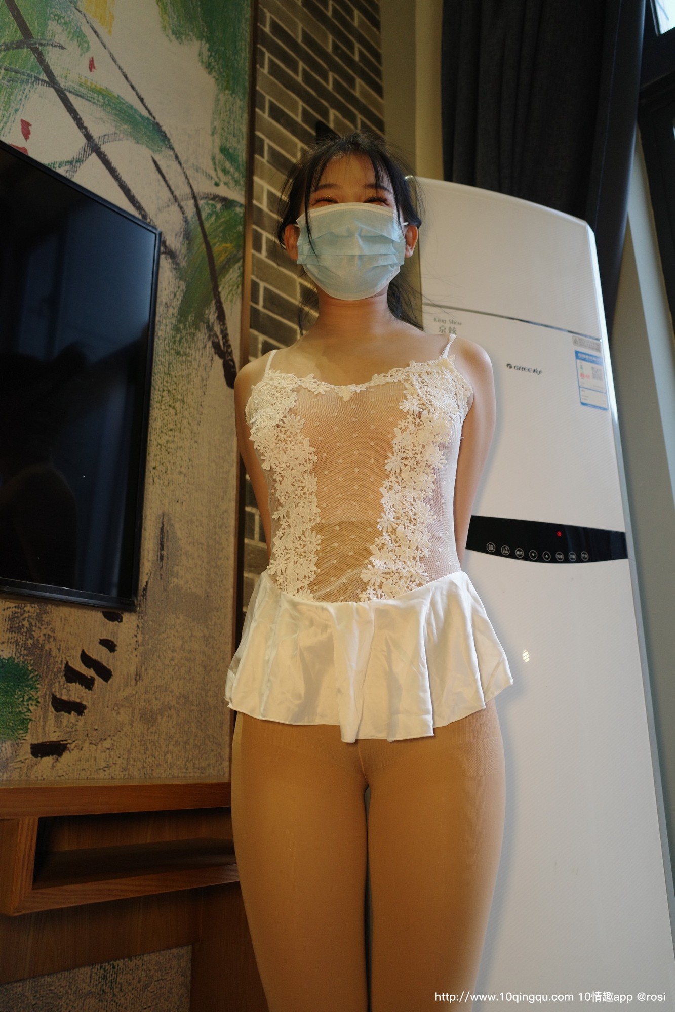 ROSI写真 口罩系列 2020.03.26 NO.1383[75+1P29M]_第2集