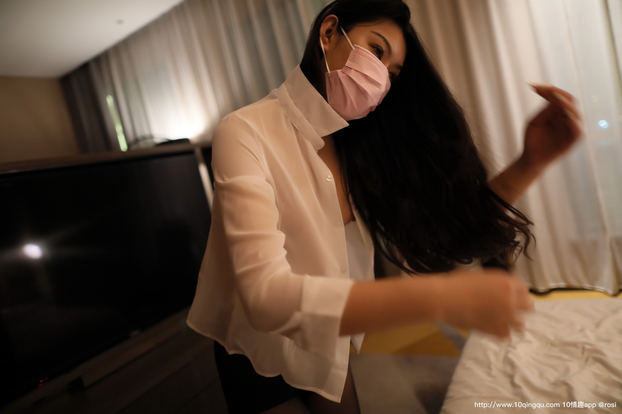 ROSI写真 口罩系列 2020.05.26 NO.1444[55+1P20M]_第1集