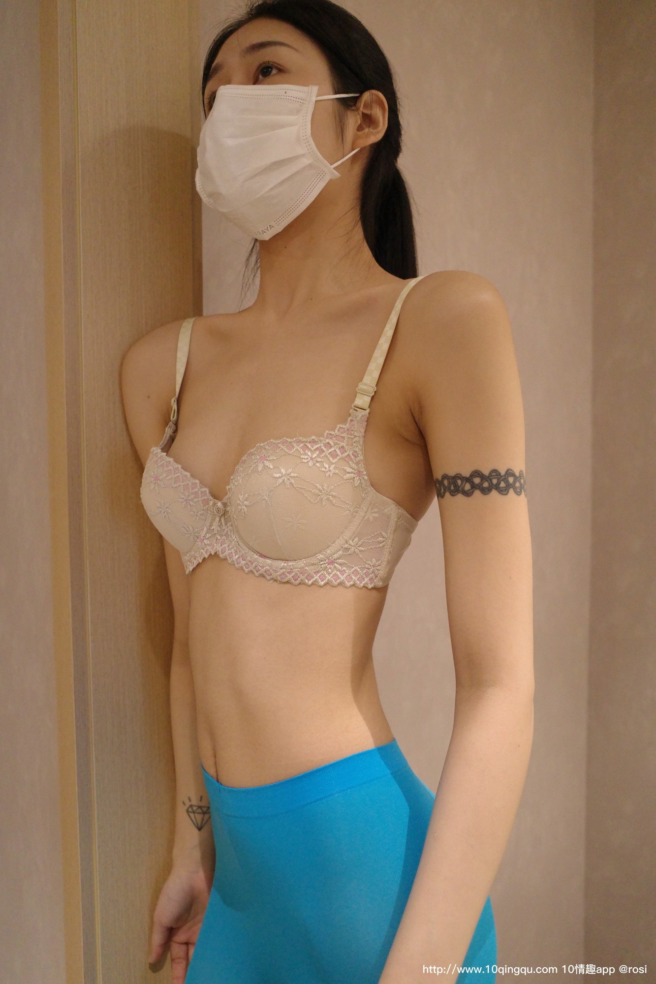 ROSI写真 口罩系列 2020.05.27 NO.1445[41+1P16M]_第2集
