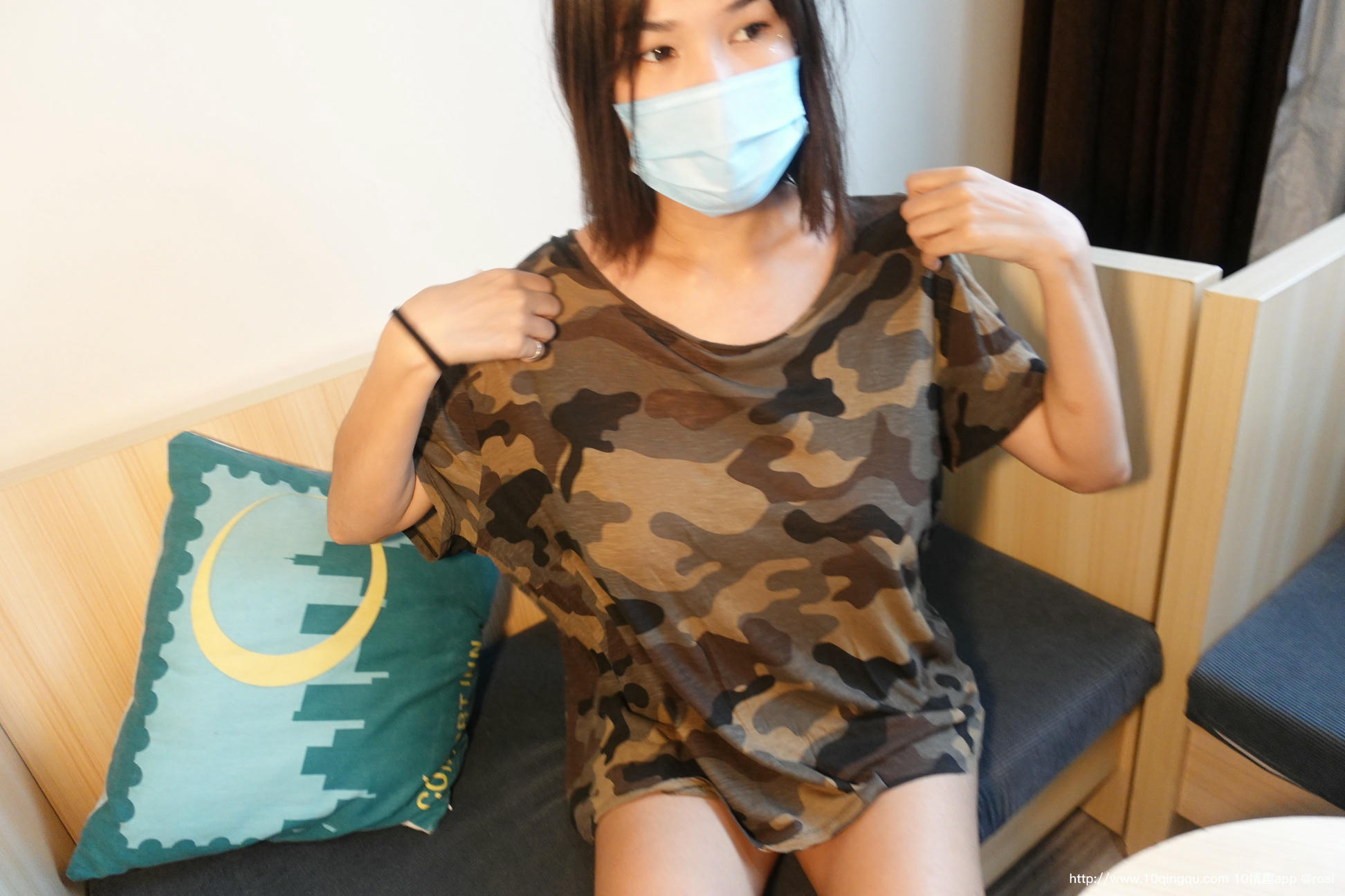 ROSI写真 口罩系列 2020.07.20 NO.1499[16+1P14M]_第1集
