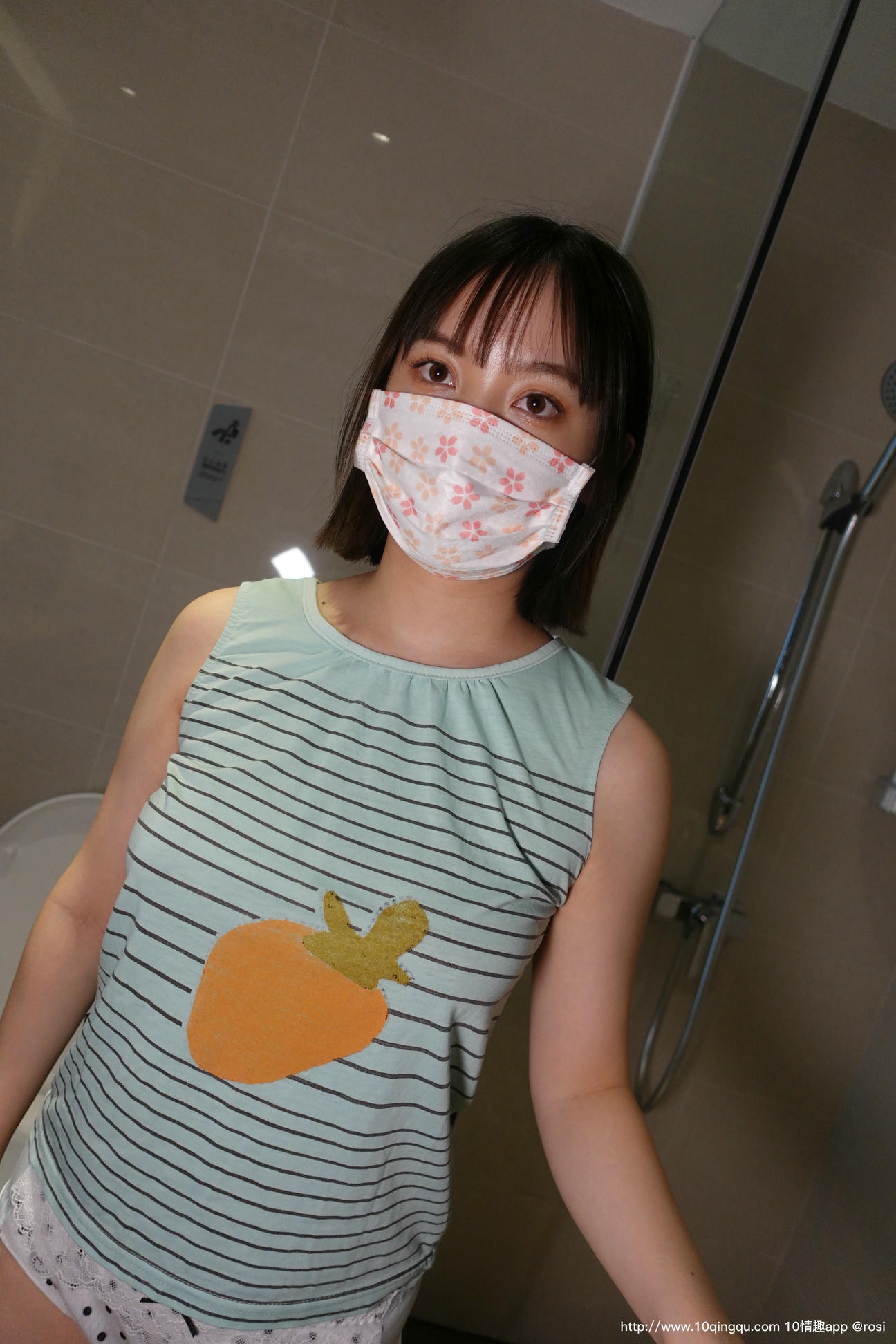 ROSI写真 口罩系列 2020.09.15 NO.1556[66+1P93M]_第1集
