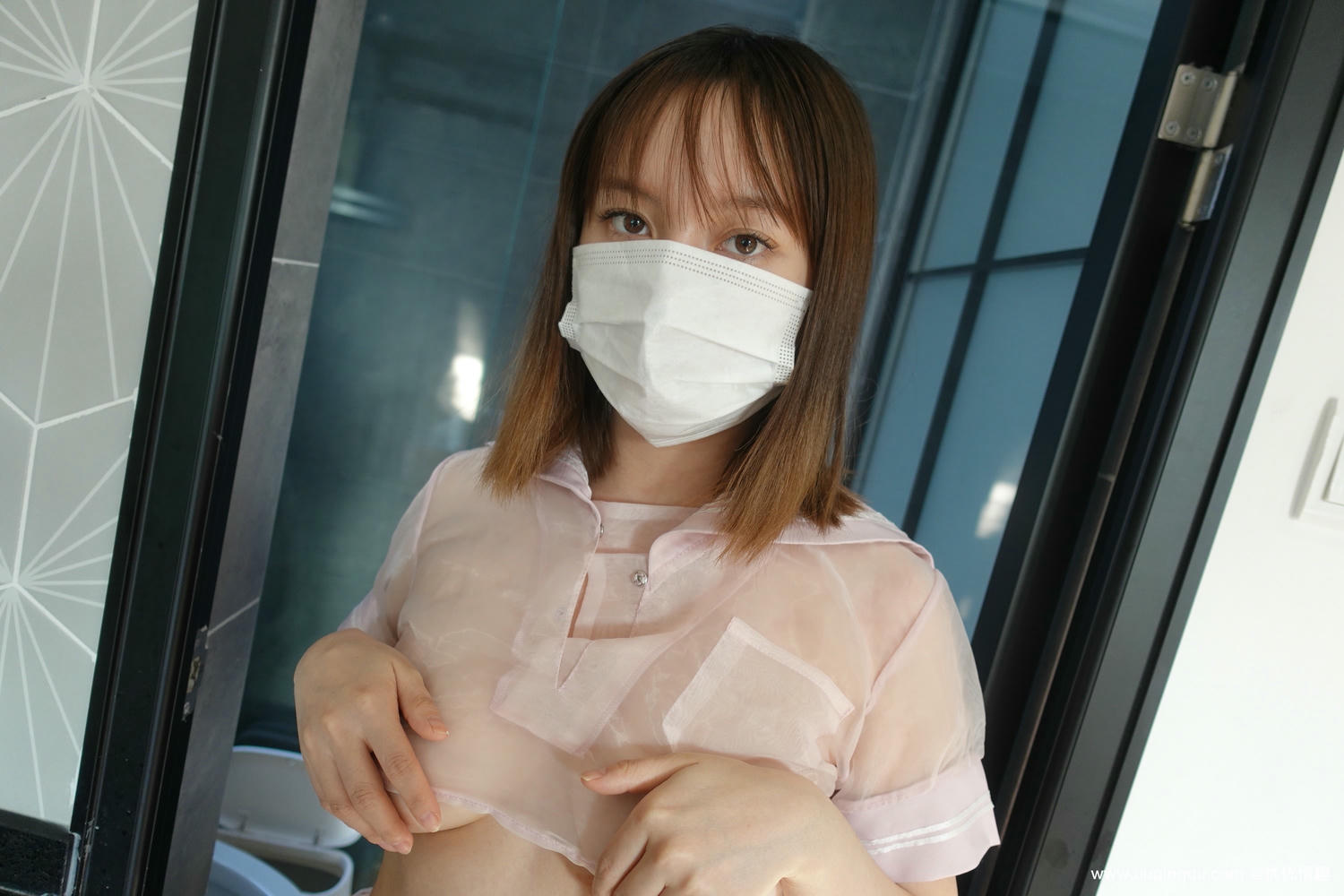 ROSI写真 口罩系列 2020.12.10 NO.1642[33+1P／33.5MB]_第1集