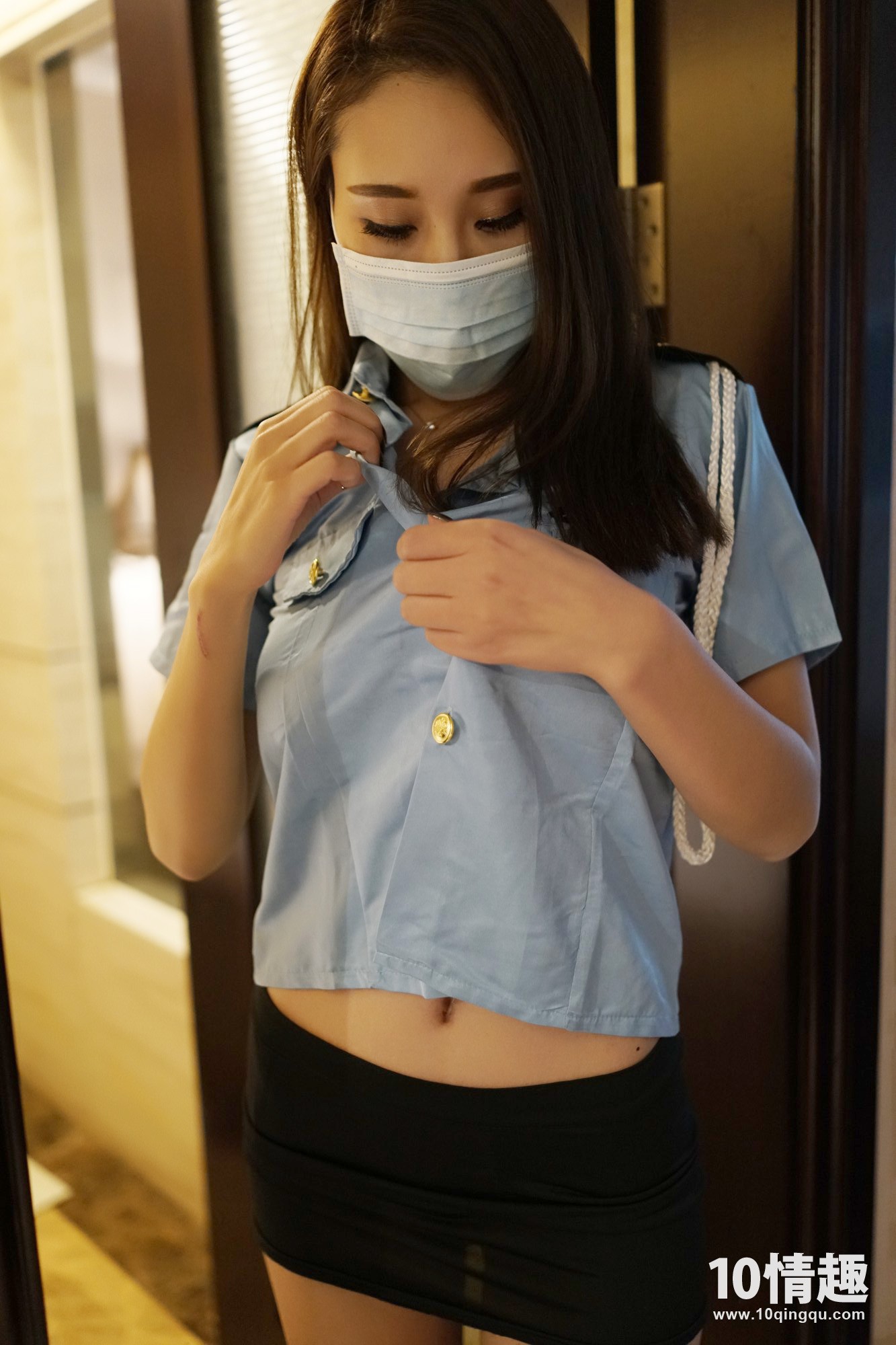 ROSI写真 口罩系列 2017.01.08 NO.0210[37+1P12M]_第1集