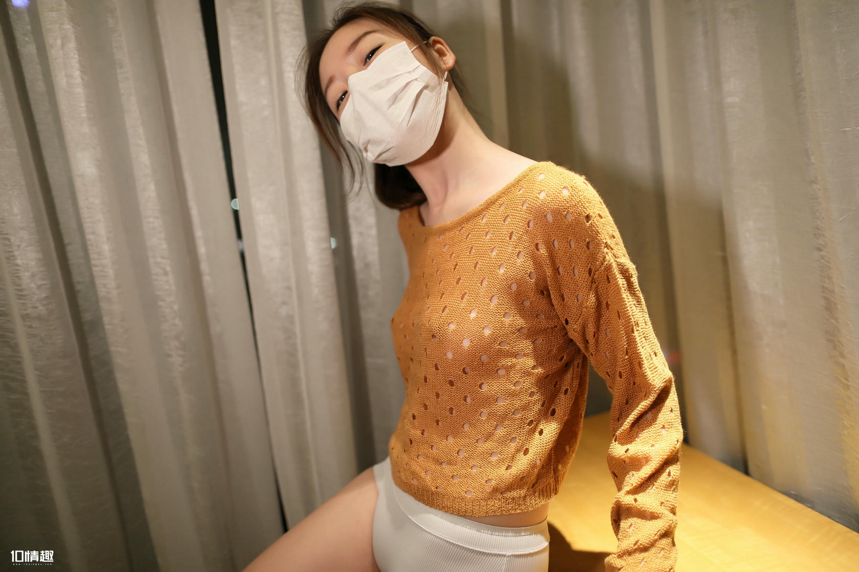 ROSI写真 口罩系列 2018.03.29 NO.0655 [42+1P-39.4M]_第1集