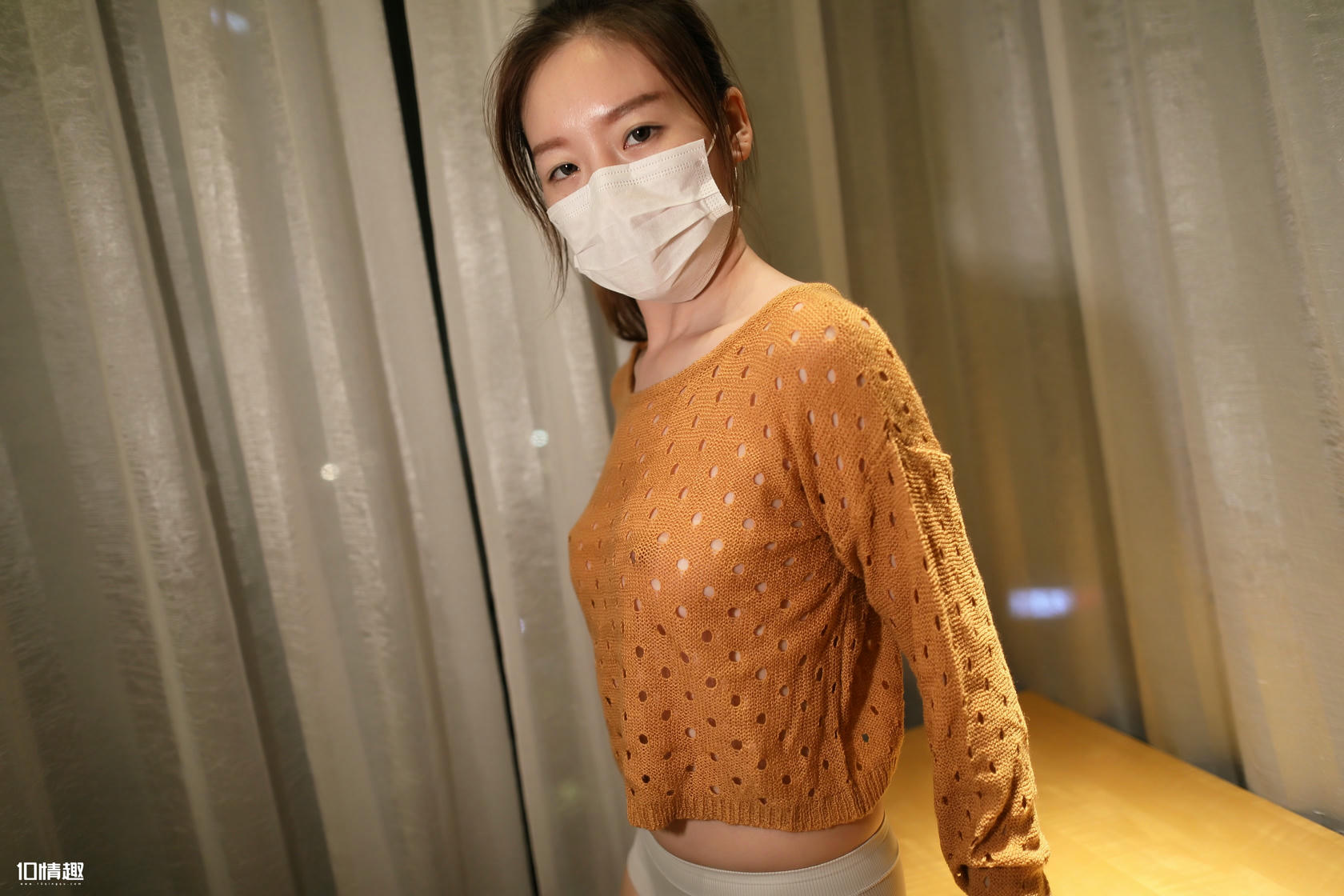 ROSI写真 口罩系列 2018.03.29 NO.0655 [42+1P-39.4M]_第1集