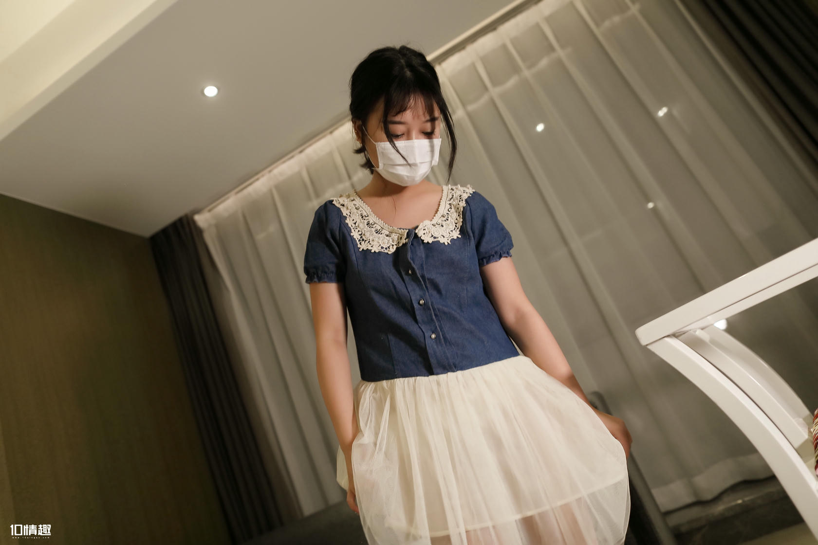 ROSI写真 口罩系列 2018.12.12 NO.0913[51+1P46M]_第1集