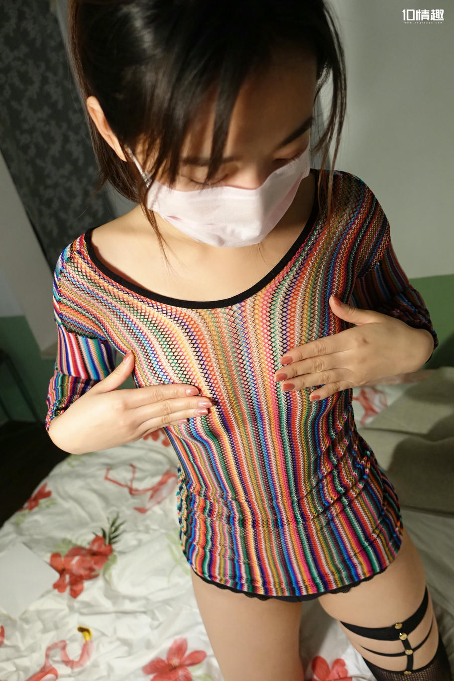 ROSI写真 口罩系列 2019.01.22 NO.0954 [79+1P88.4M]_第1集