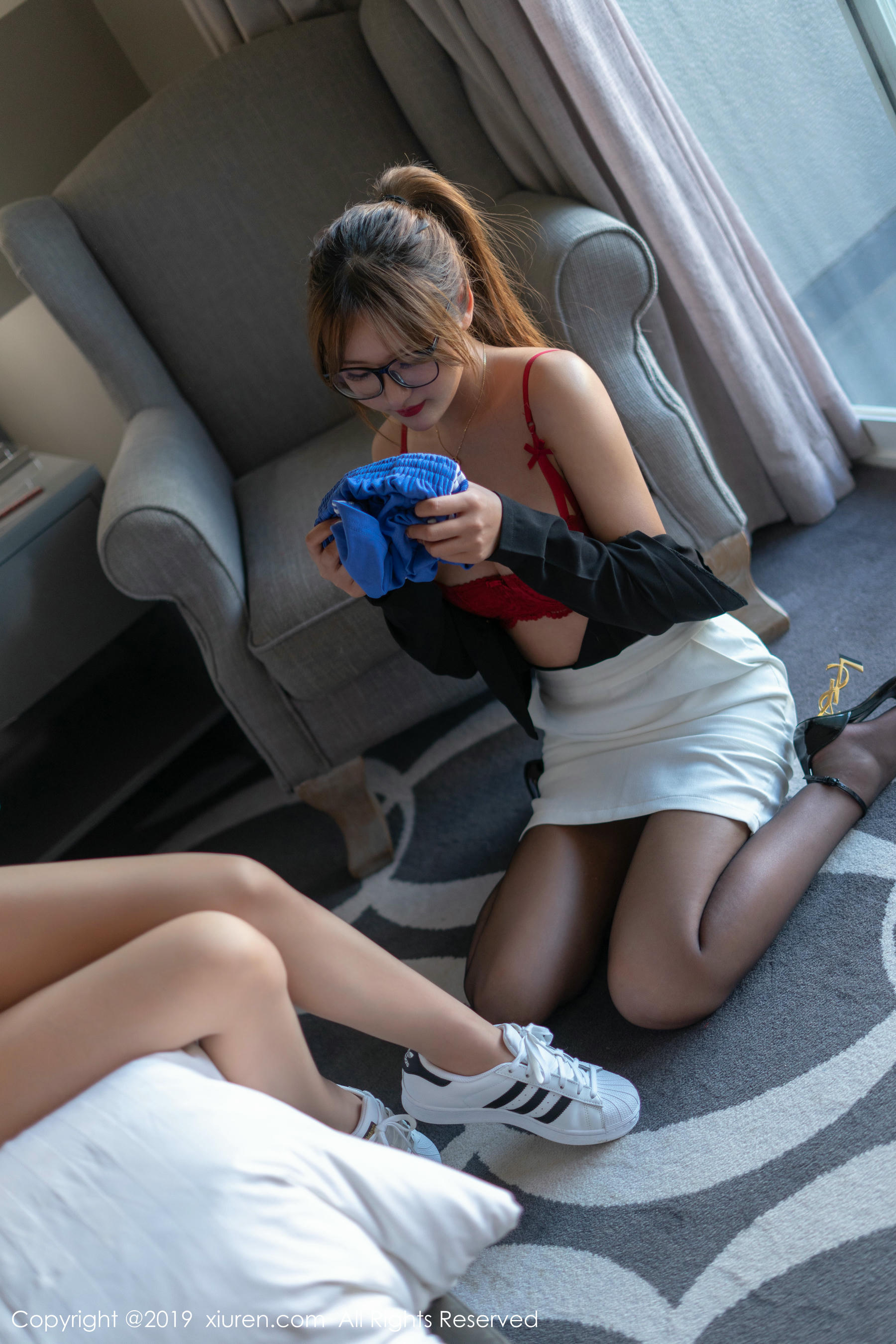 XiuRen秀人网 2019.07.19 No.1561 周于希Sandy与Emily顾奈奈酱 模特合集[58+1P／243M]_第2集