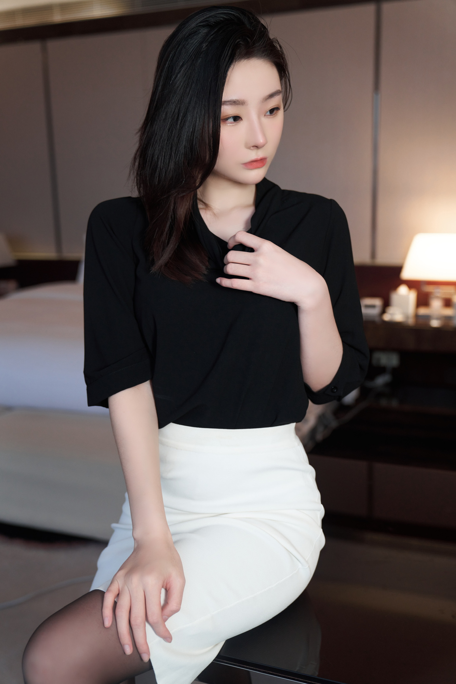 是小逗逗 超薄黑丝蕾丝 内内[81P／36MB]_第1集