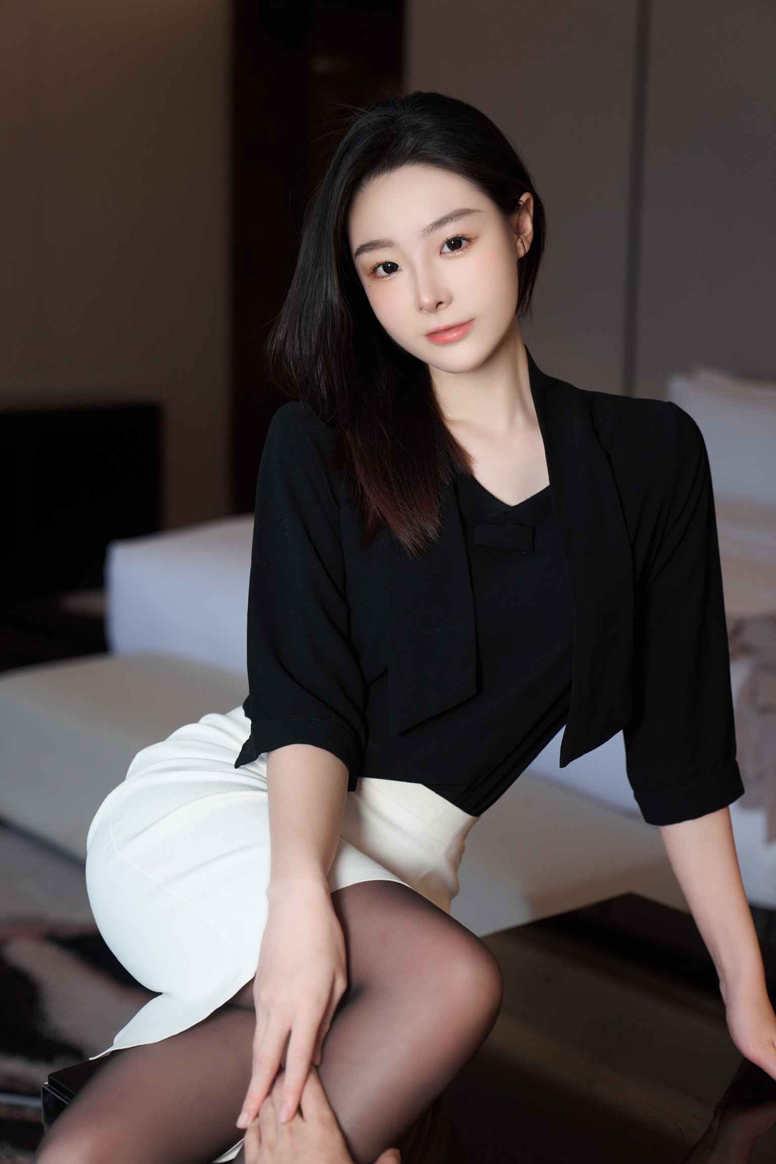 是小逗逗 超薄黑丝蕾丝 内内[81P／36MB]_第1集