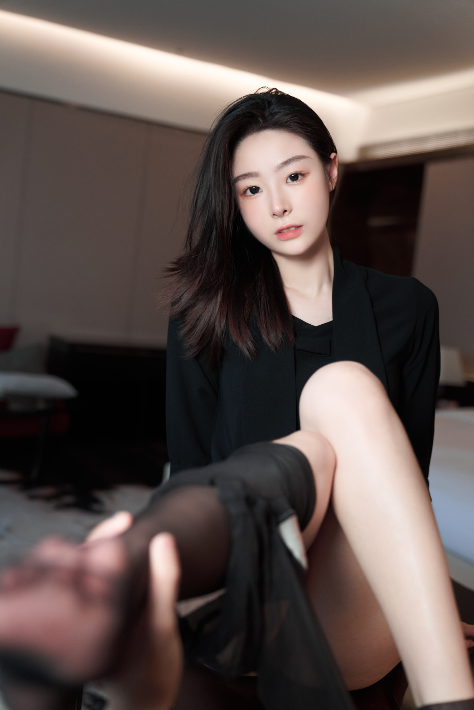是小逗逗 超薄黑丝蕾丝 内内[81P／36MB]_第2集